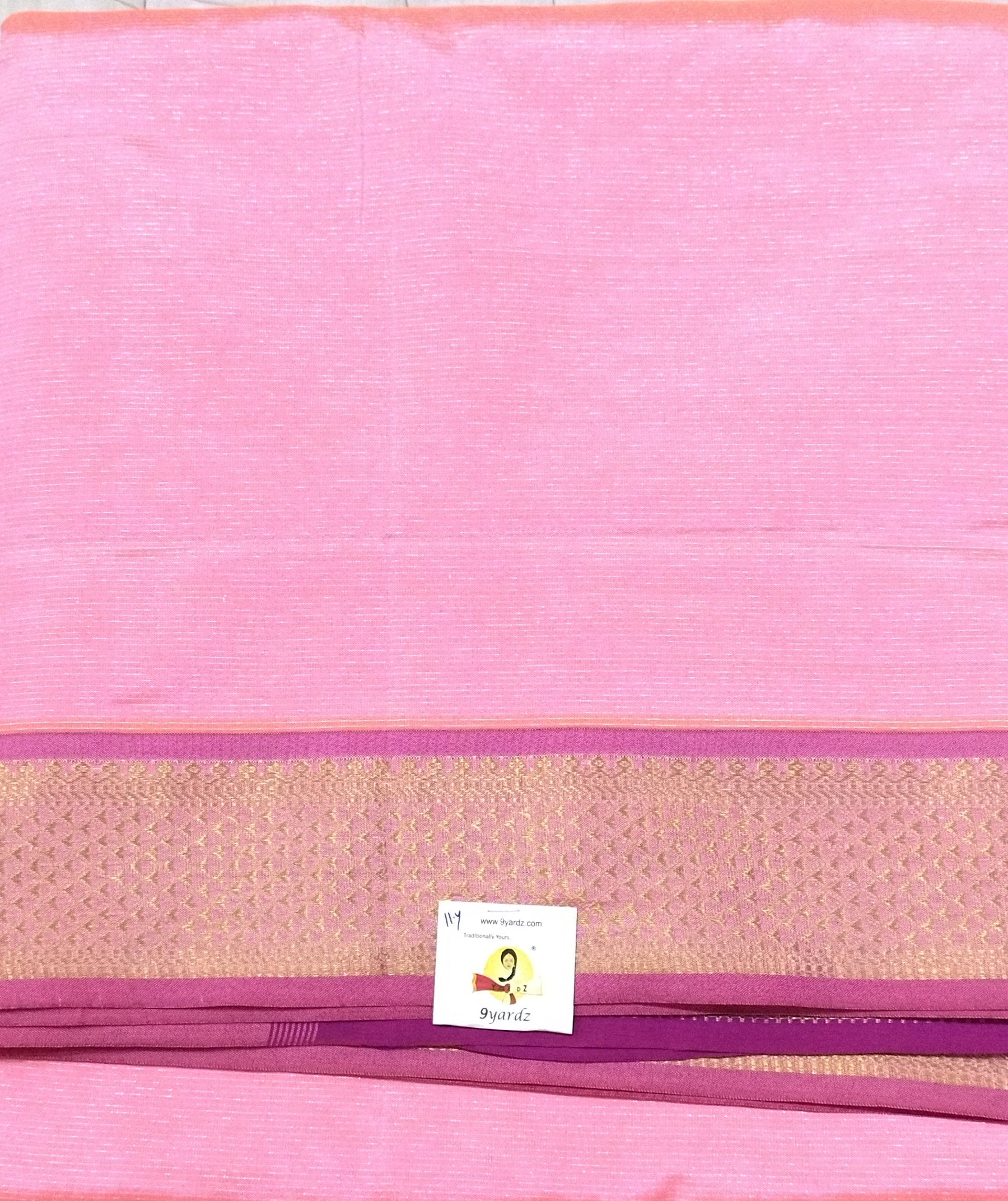 Semi Silk cotton Vairavoosi 11.yardz