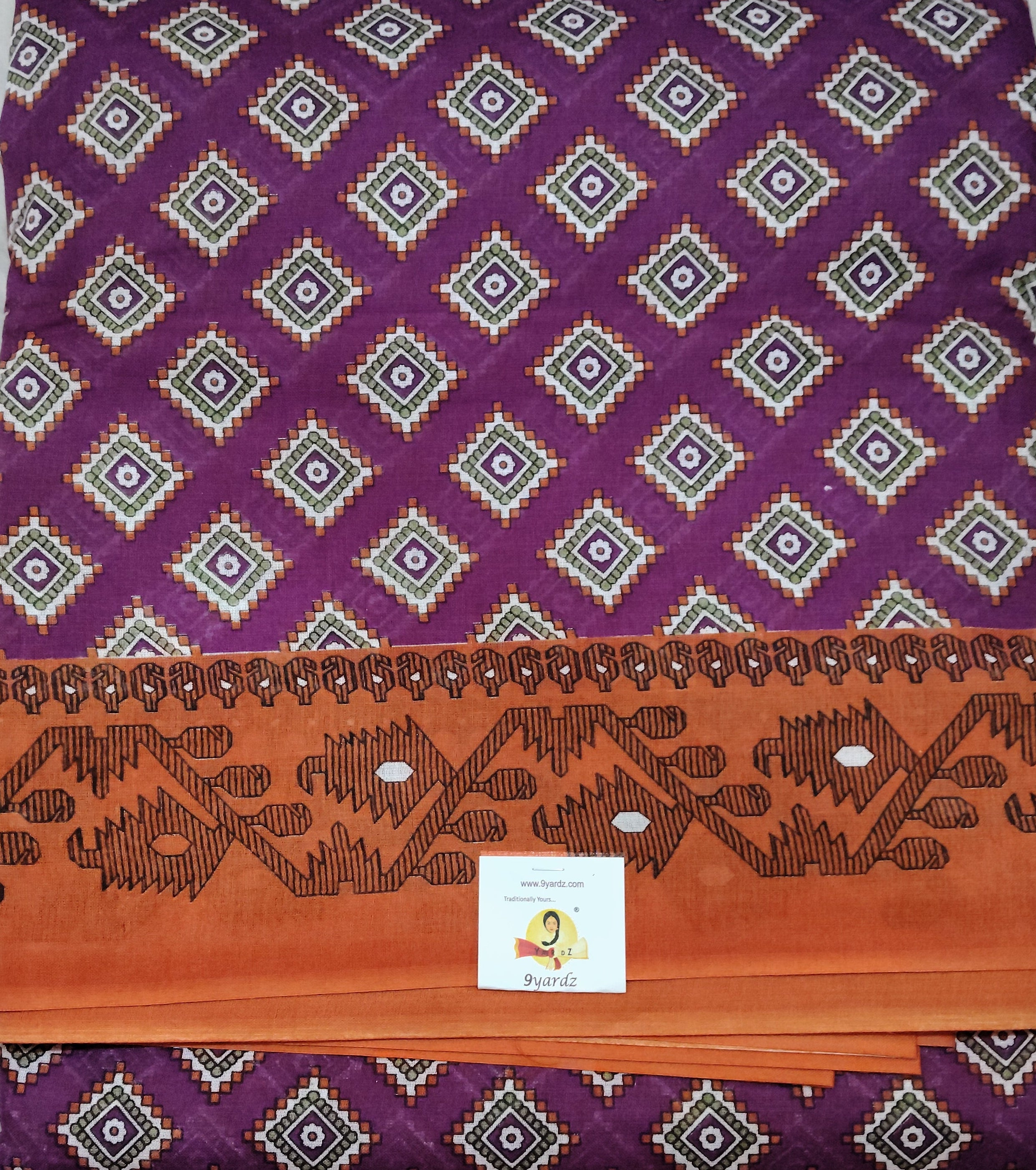 Erode cotton 10.5 yards Madisar