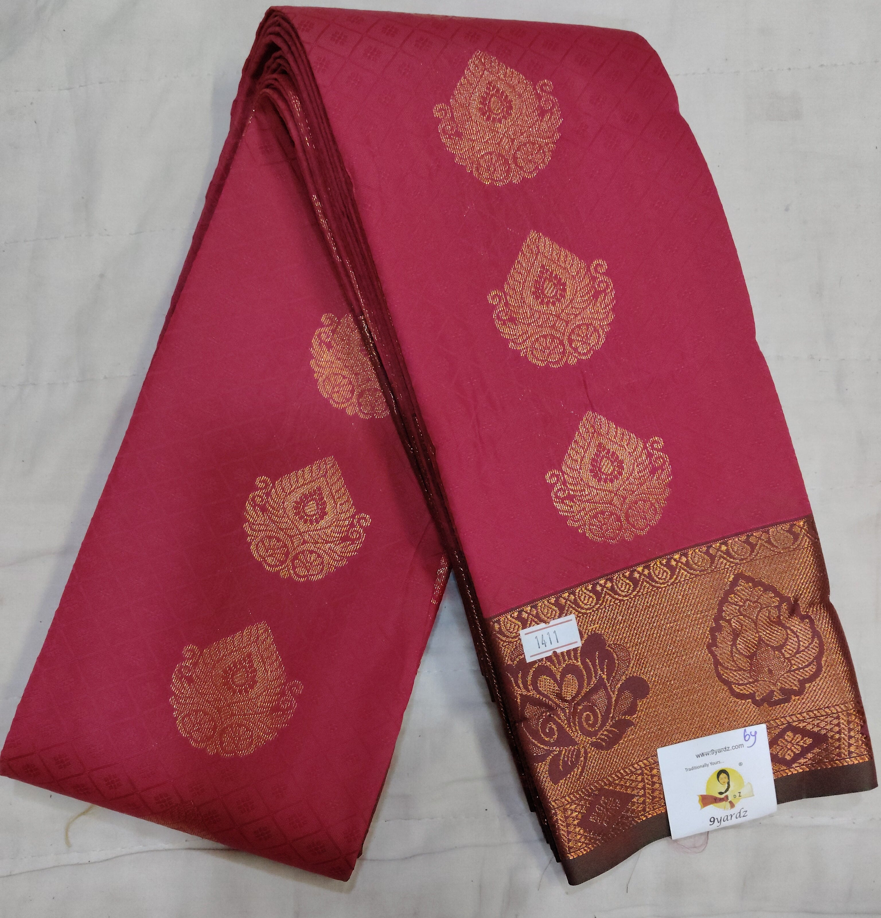 Art silk 6yardz sarees