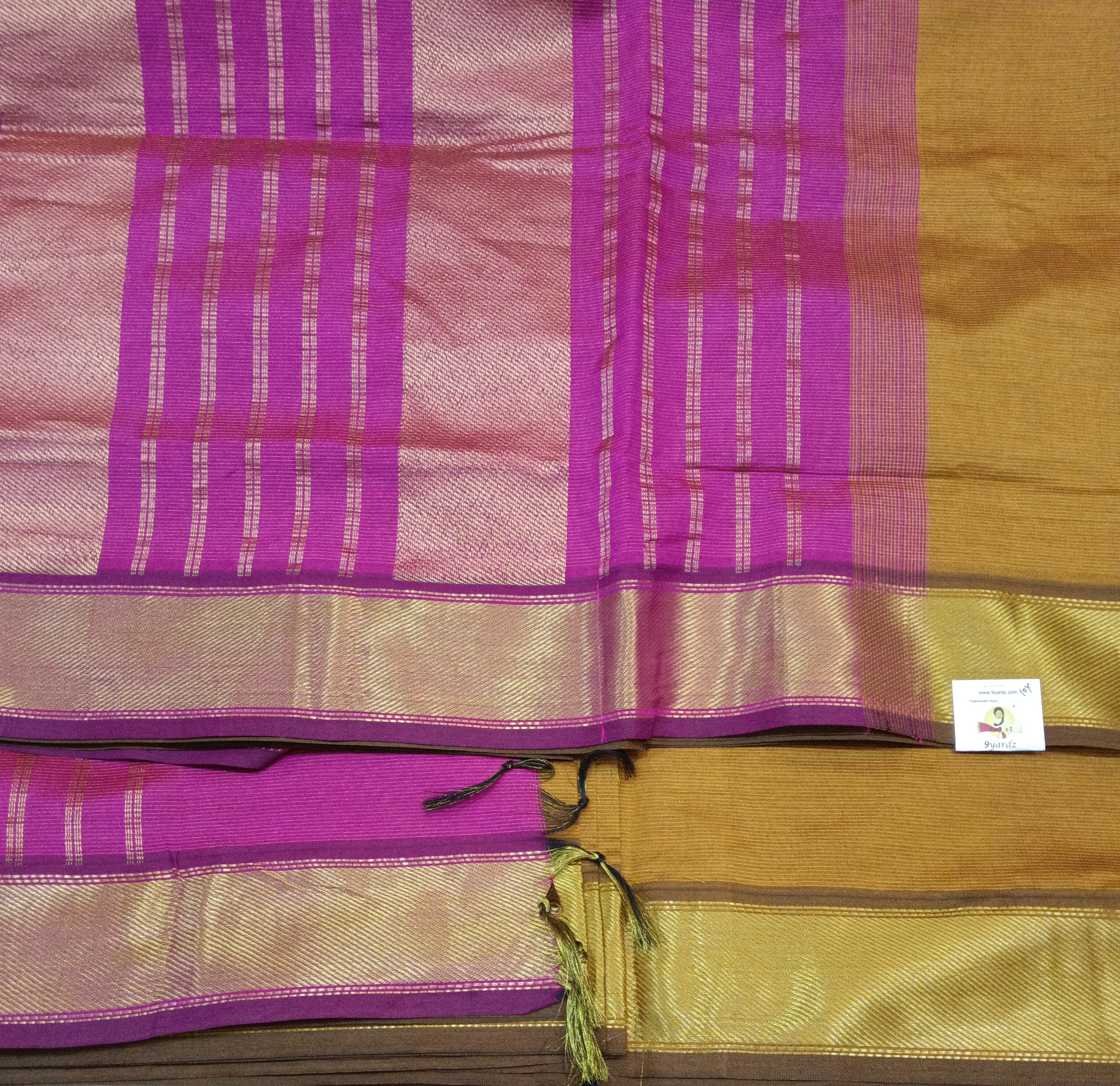 Semi Silk cotton vairavoosi Madisar 10yards