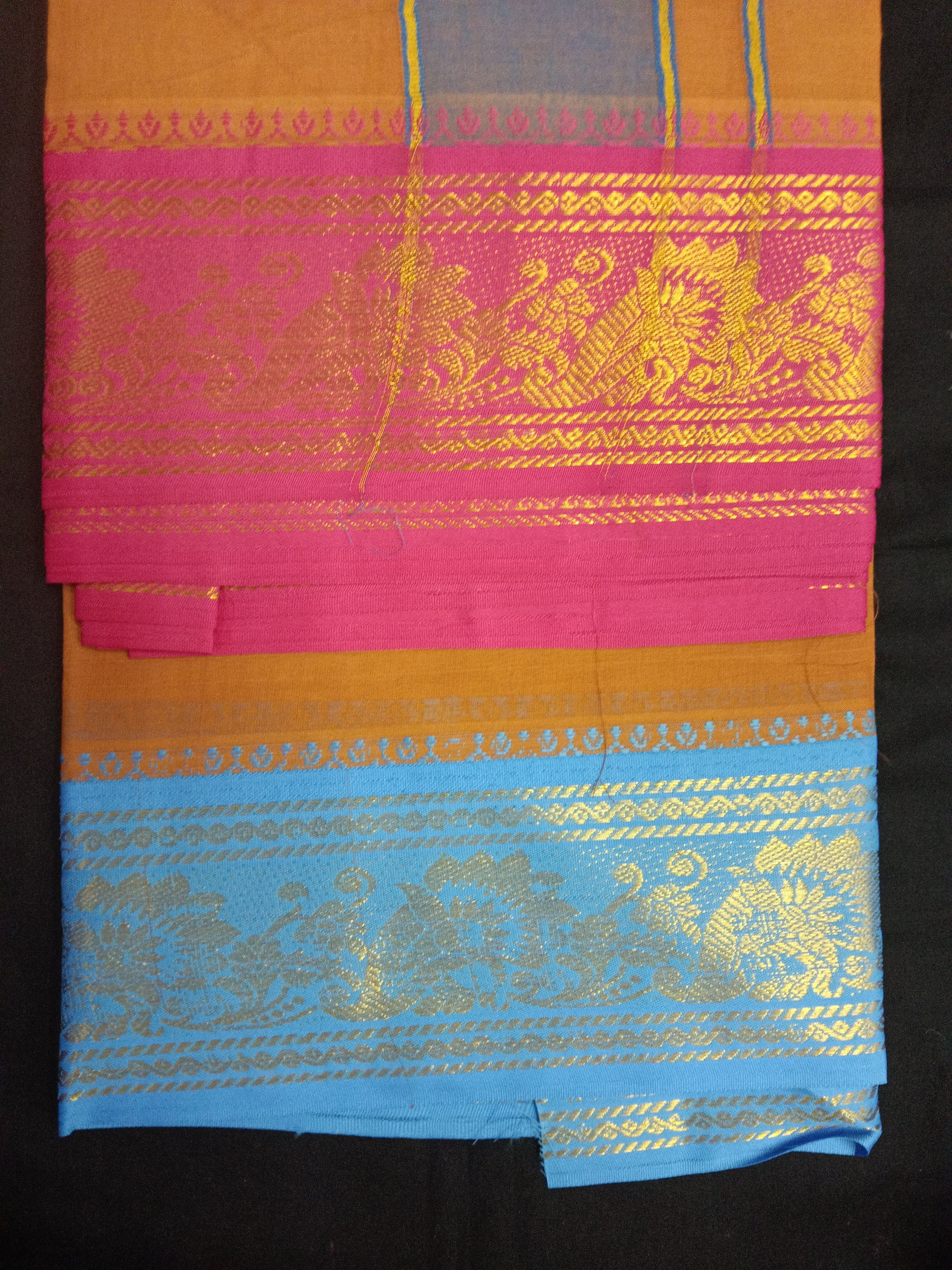 Cotton Colour  Dhothi 9*5