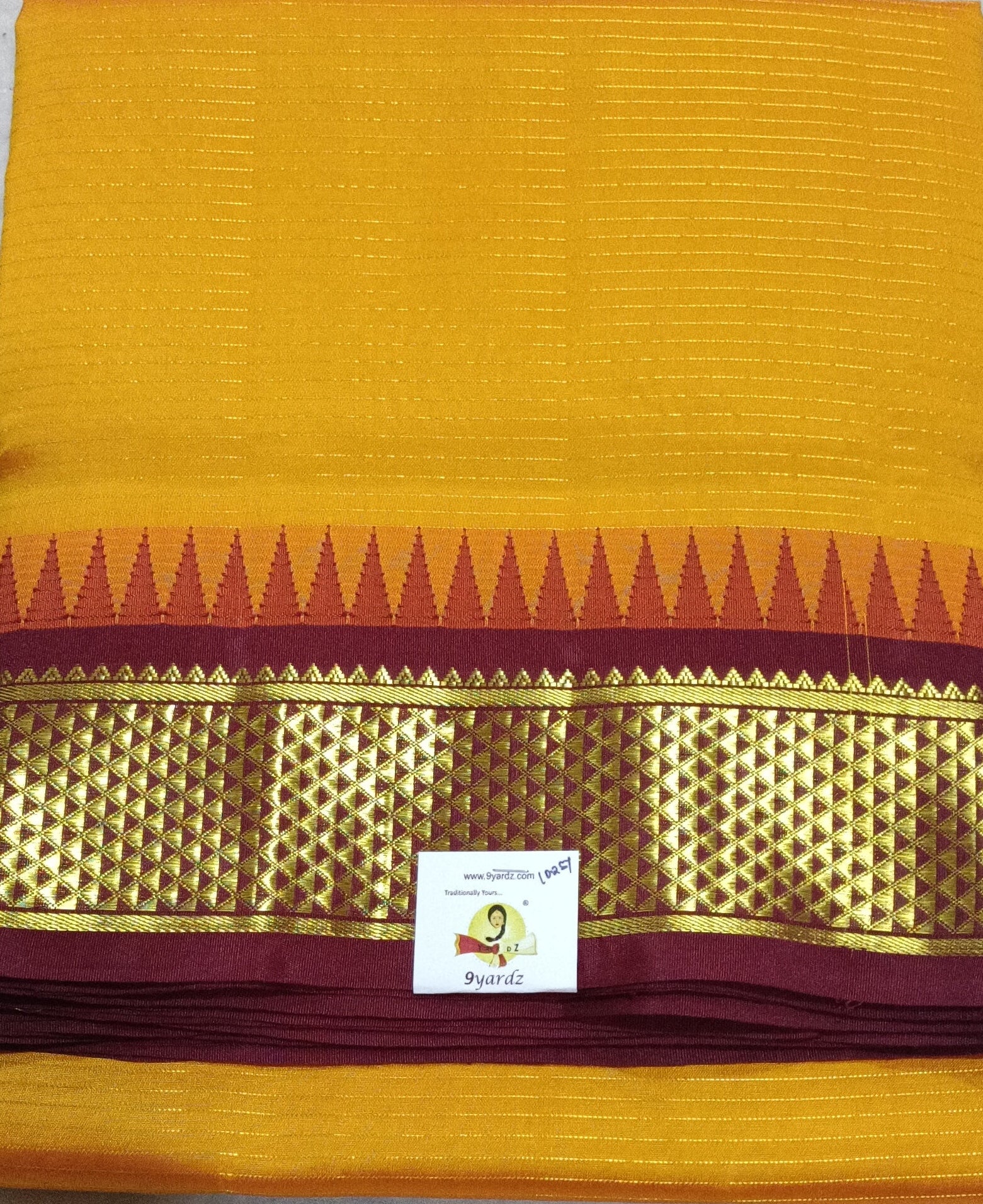 Pure silk 10.25yardz