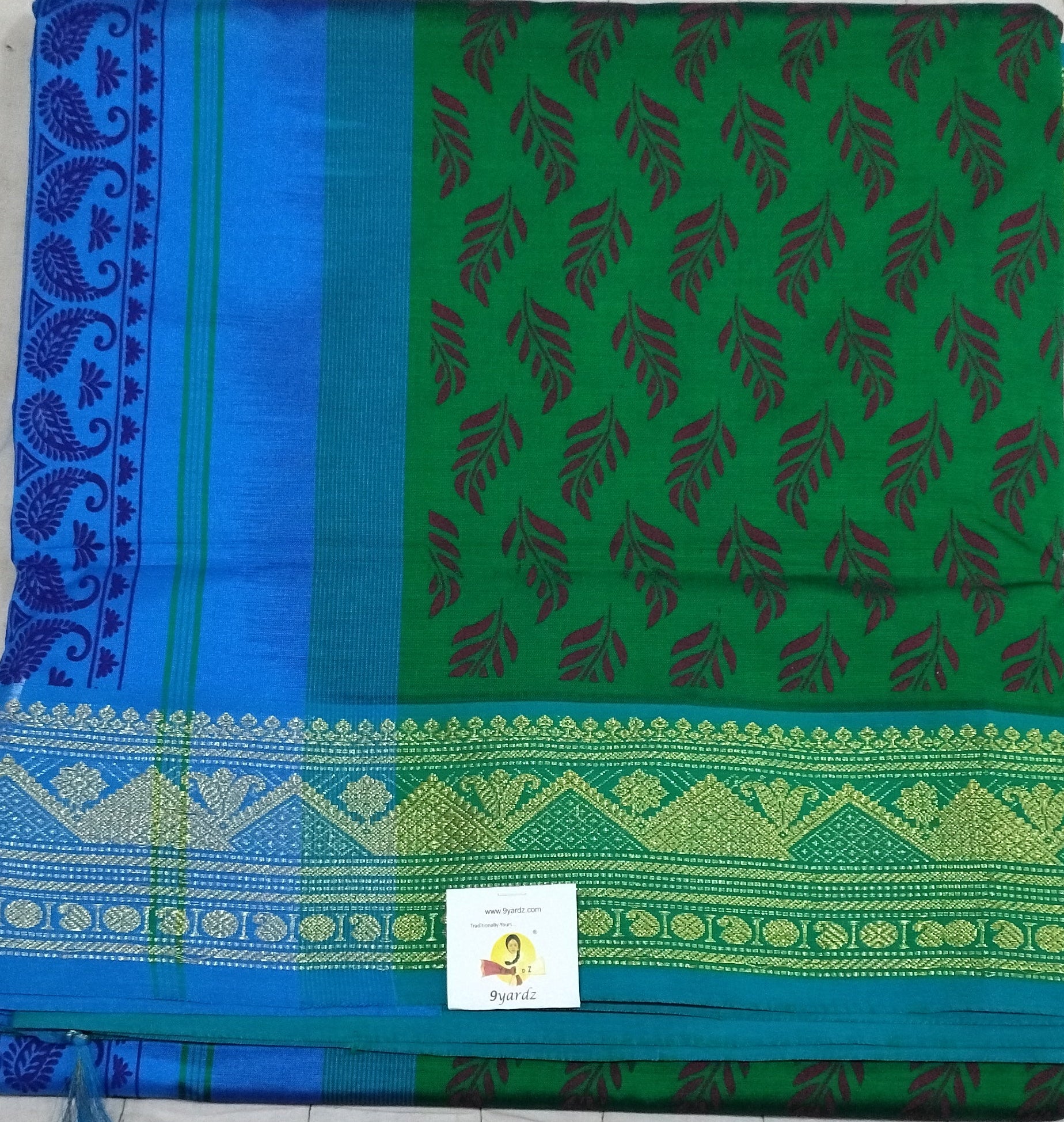 Semi silk Printed 6Yards