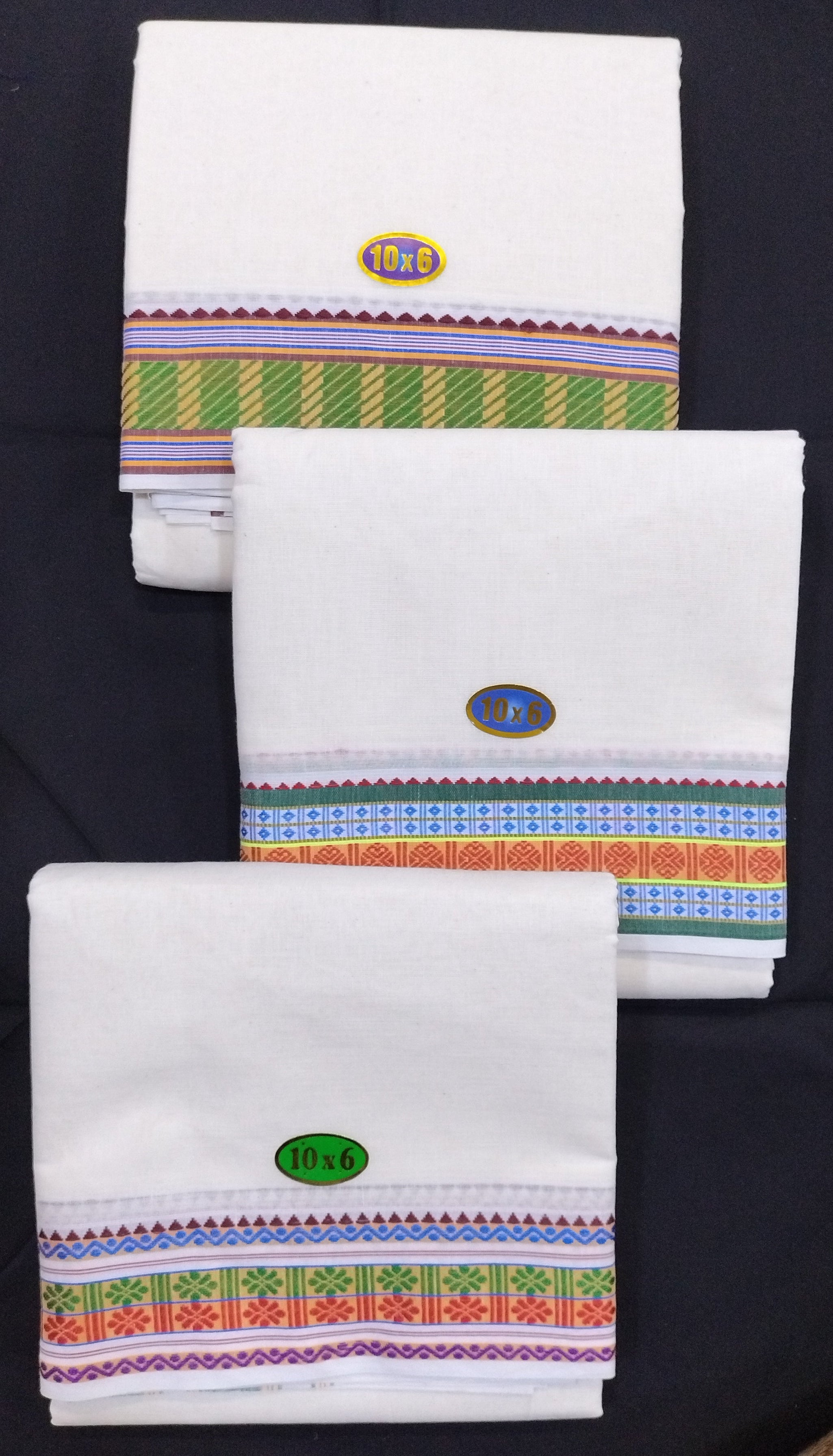 Cotton Unbleached dhoti 10*6