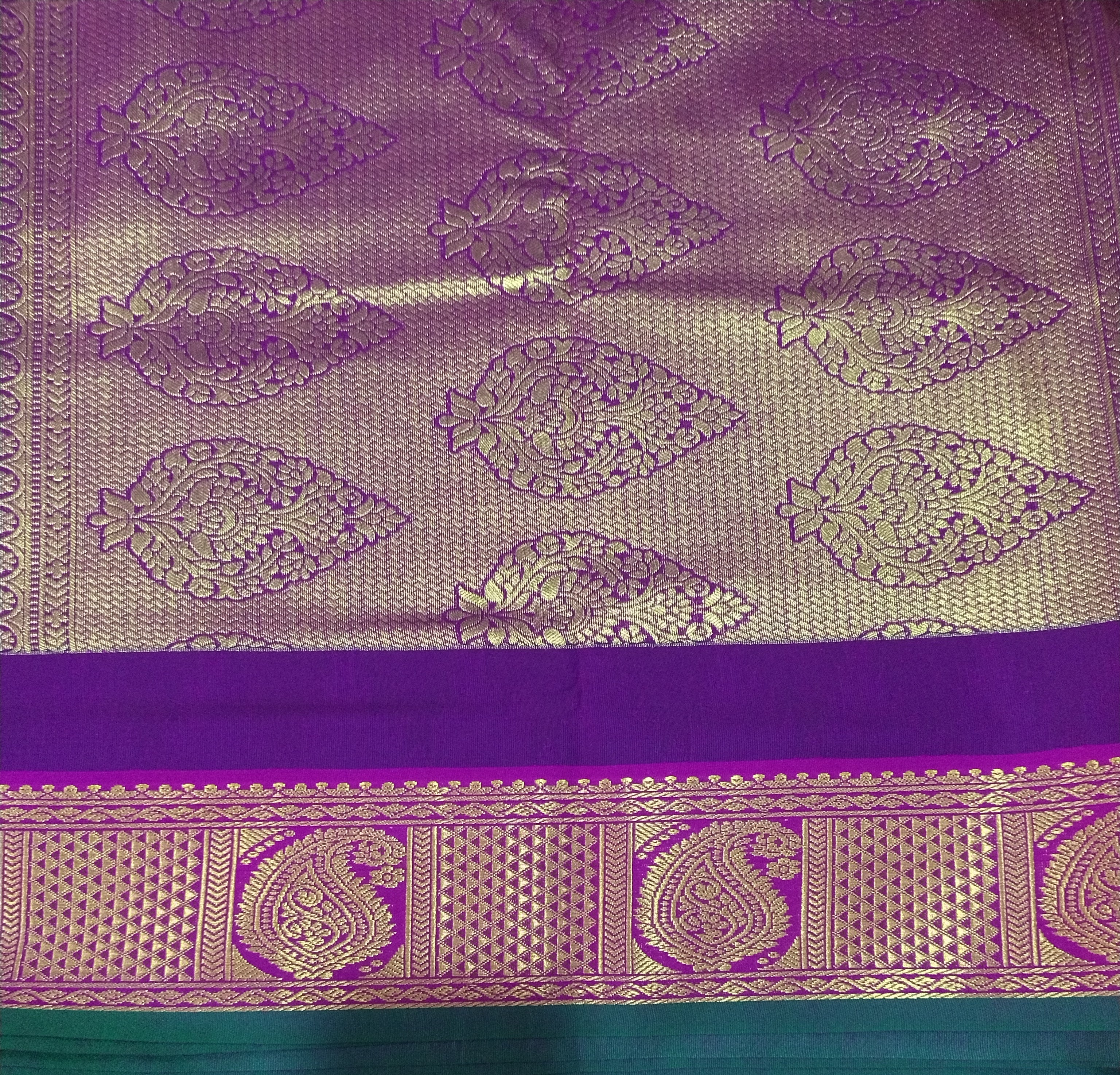 Akshaya cotton 10.25 yards madisar