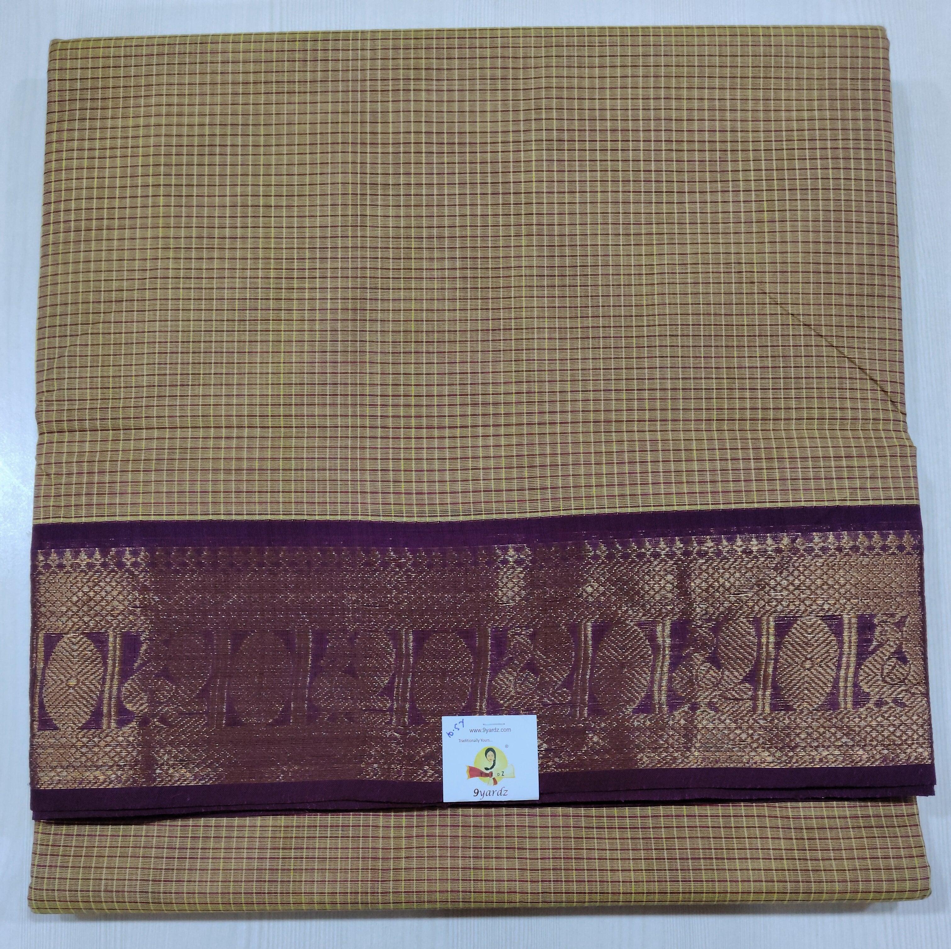 Chettinadu / Karaikudi cotton 10.5yards madisar