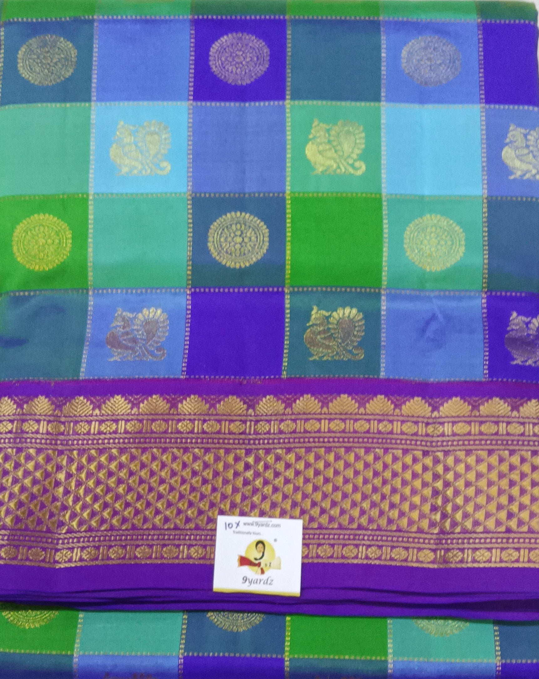 Pure silk madisar 10yards