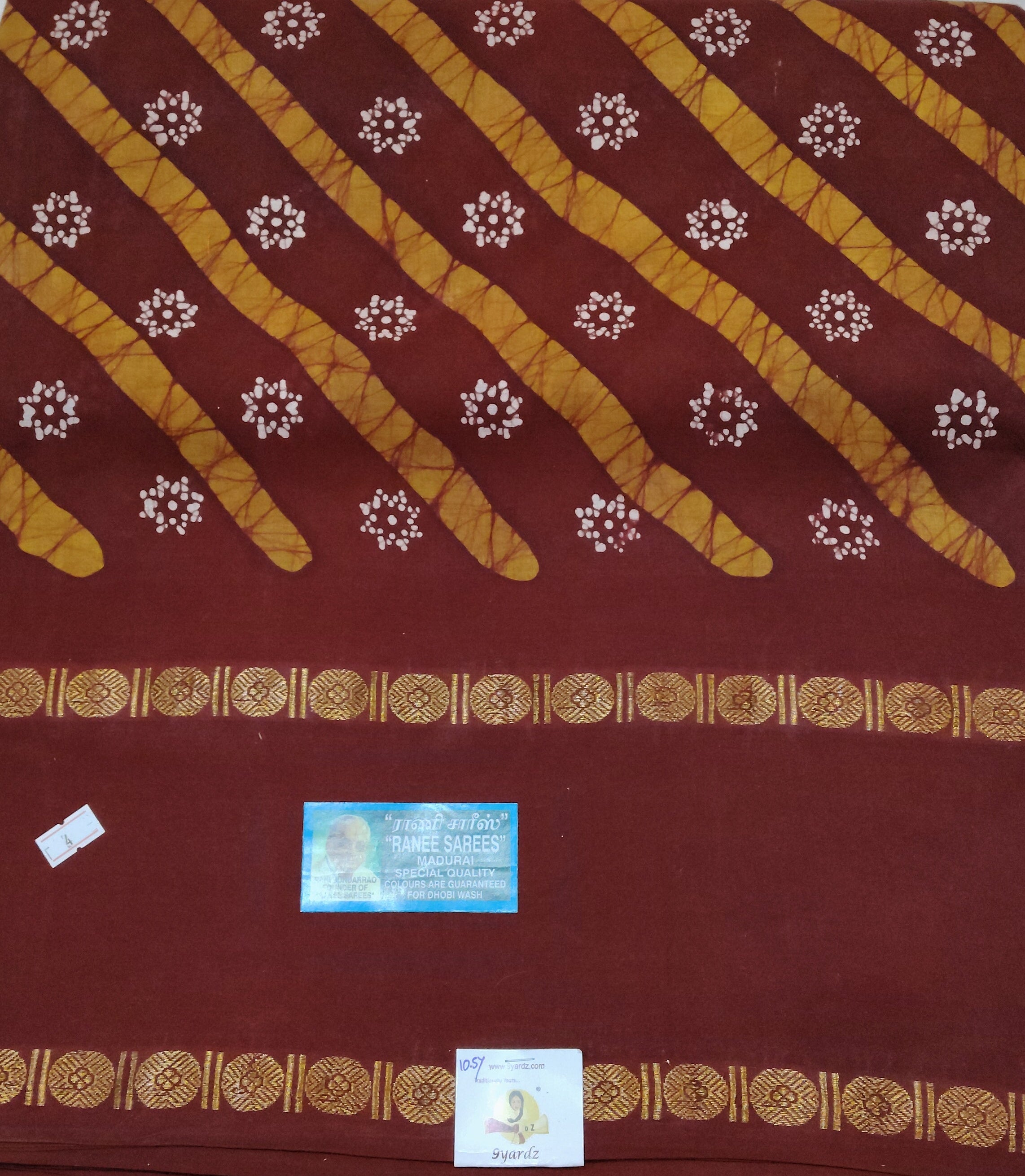 Ranee voyal saree 10.5yardz(9.5mtrs)