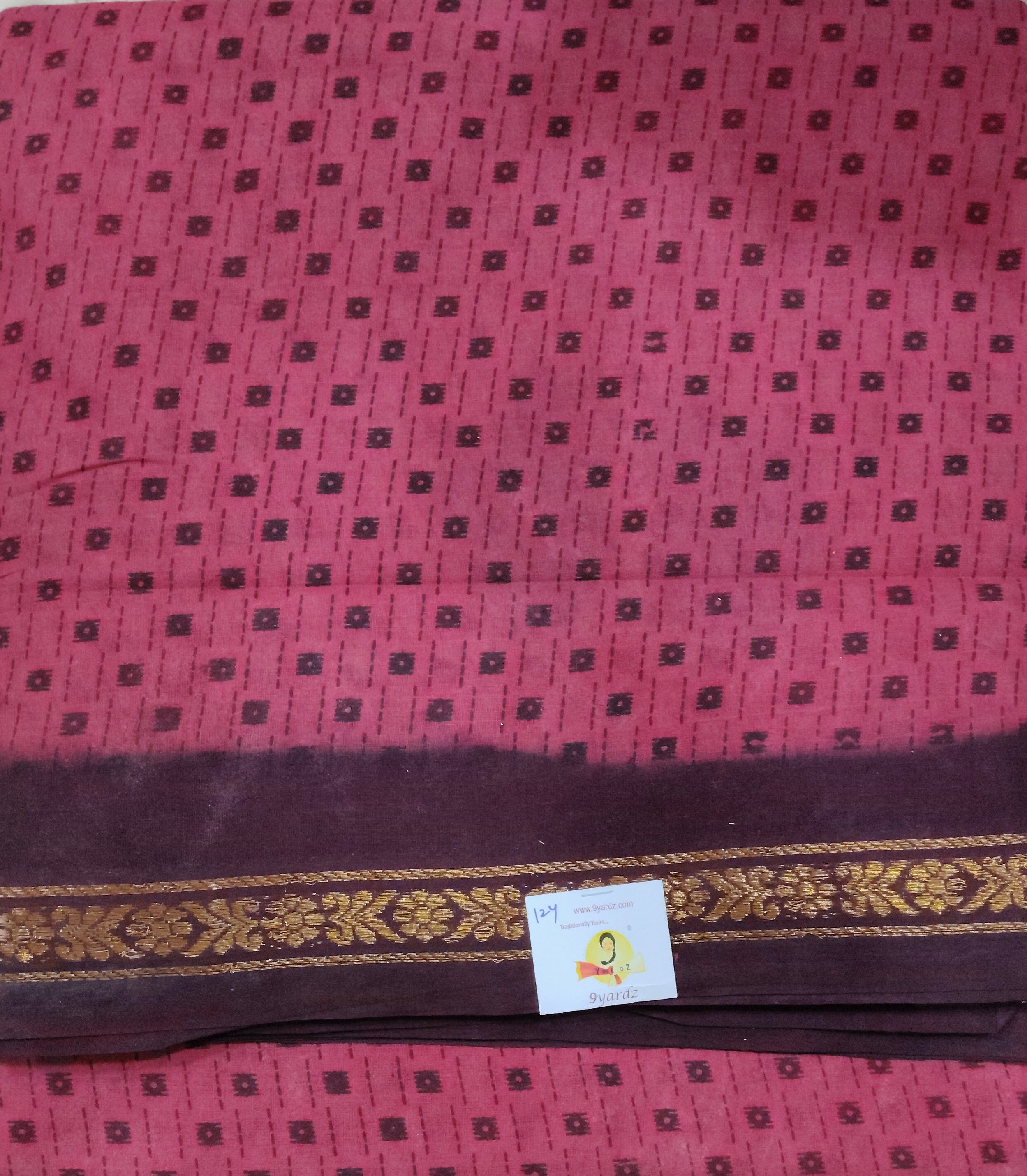 Sungudi cotton 12 yardz