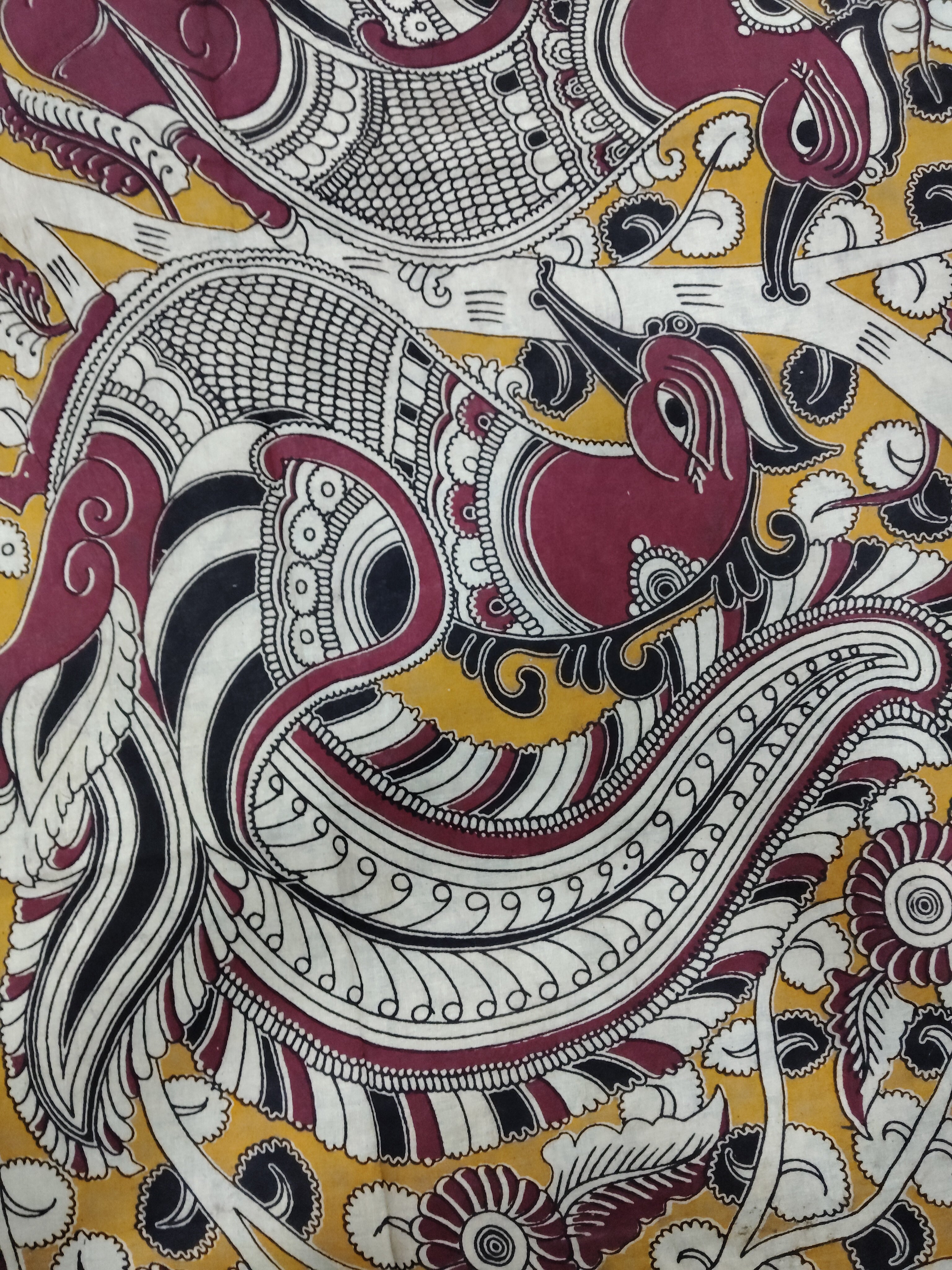 Kalamkari cotton 6yardz