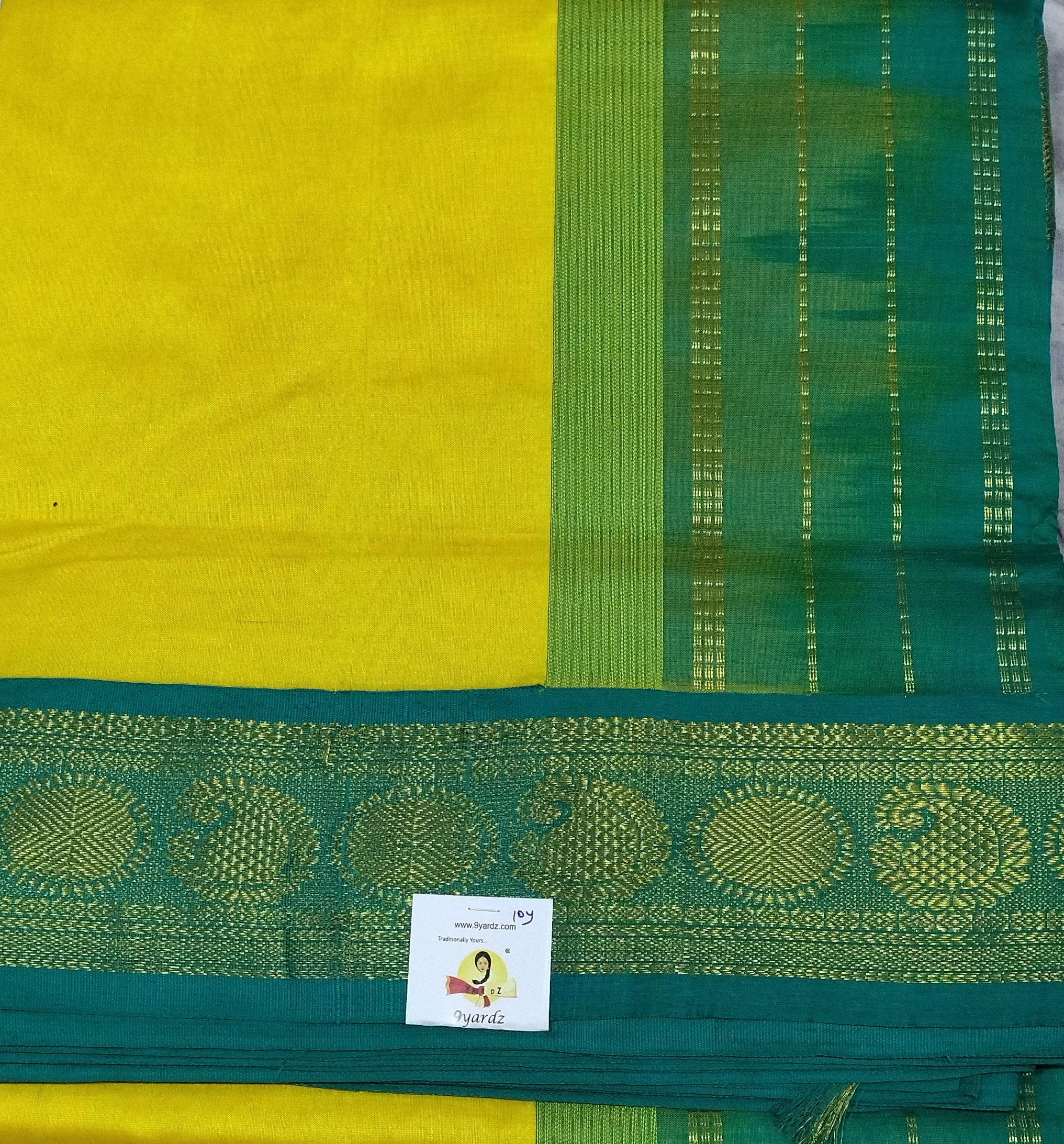 Semi Silk cotton Korvai Madisar