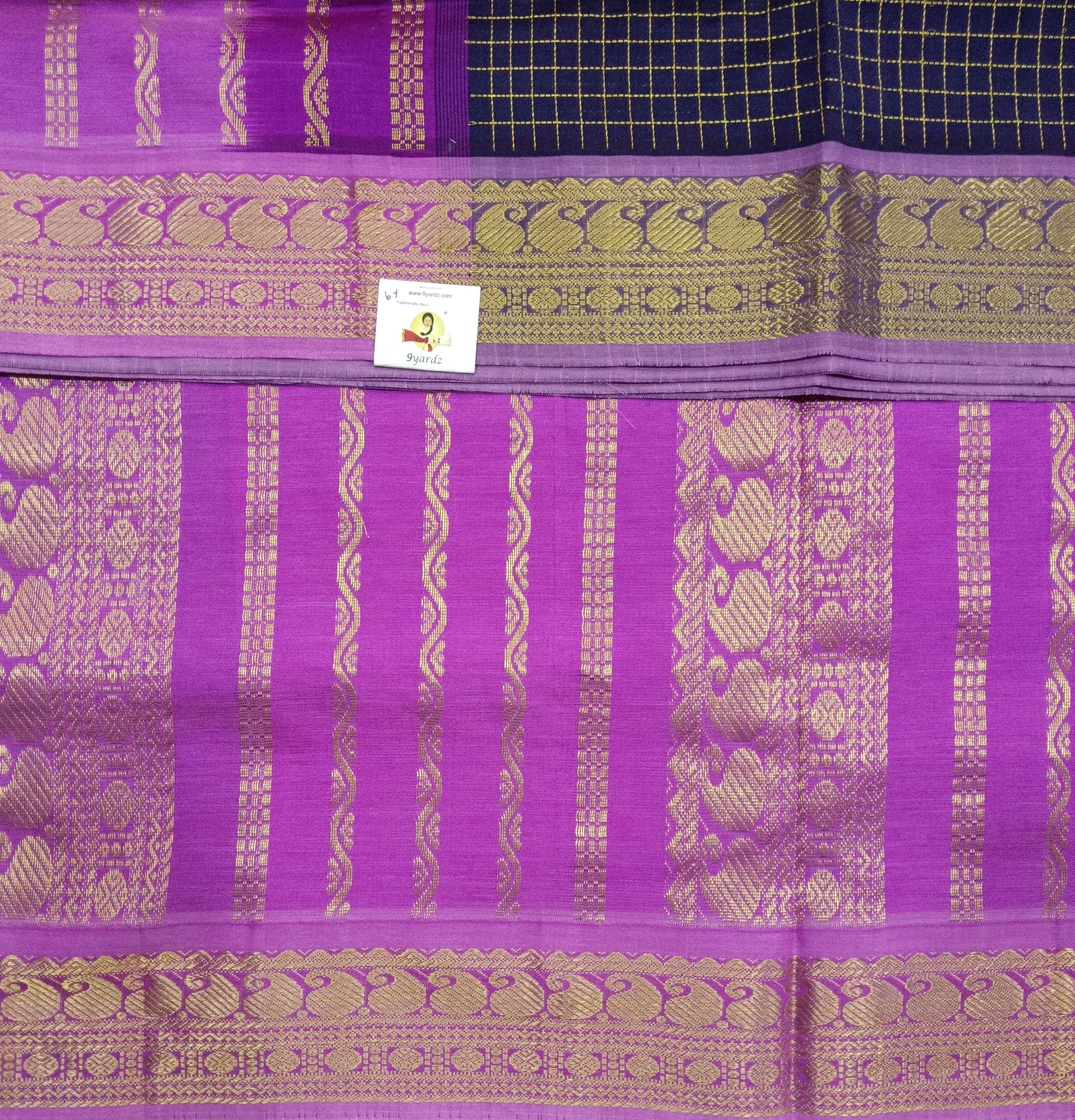 Semi silk 6Yards