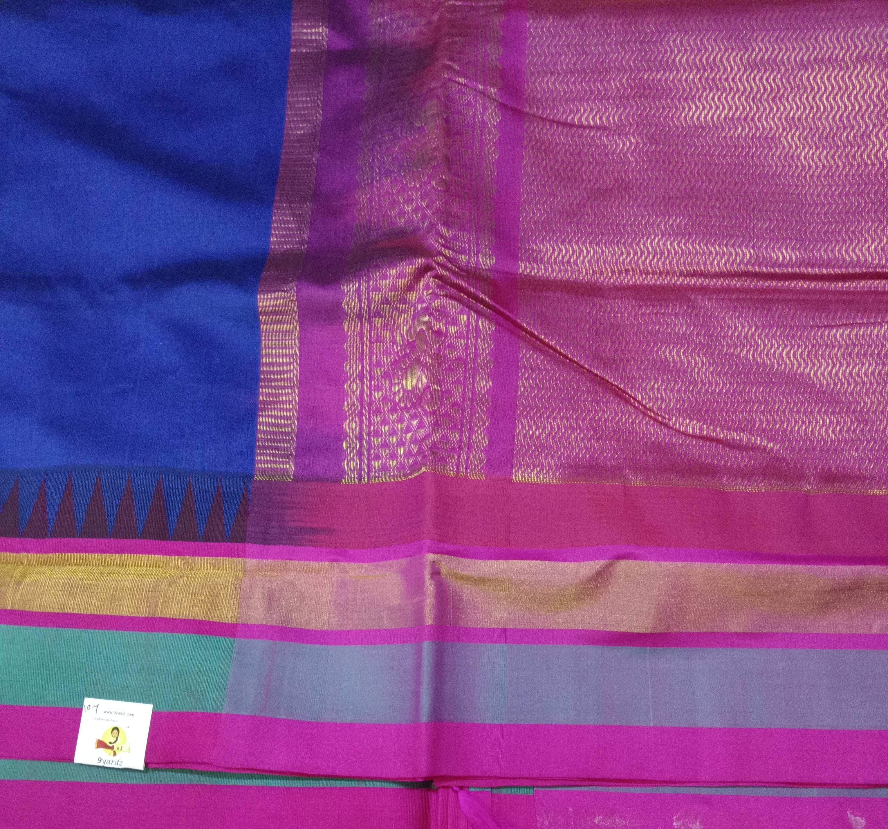 Semi Silk cotton Korvai Madisar