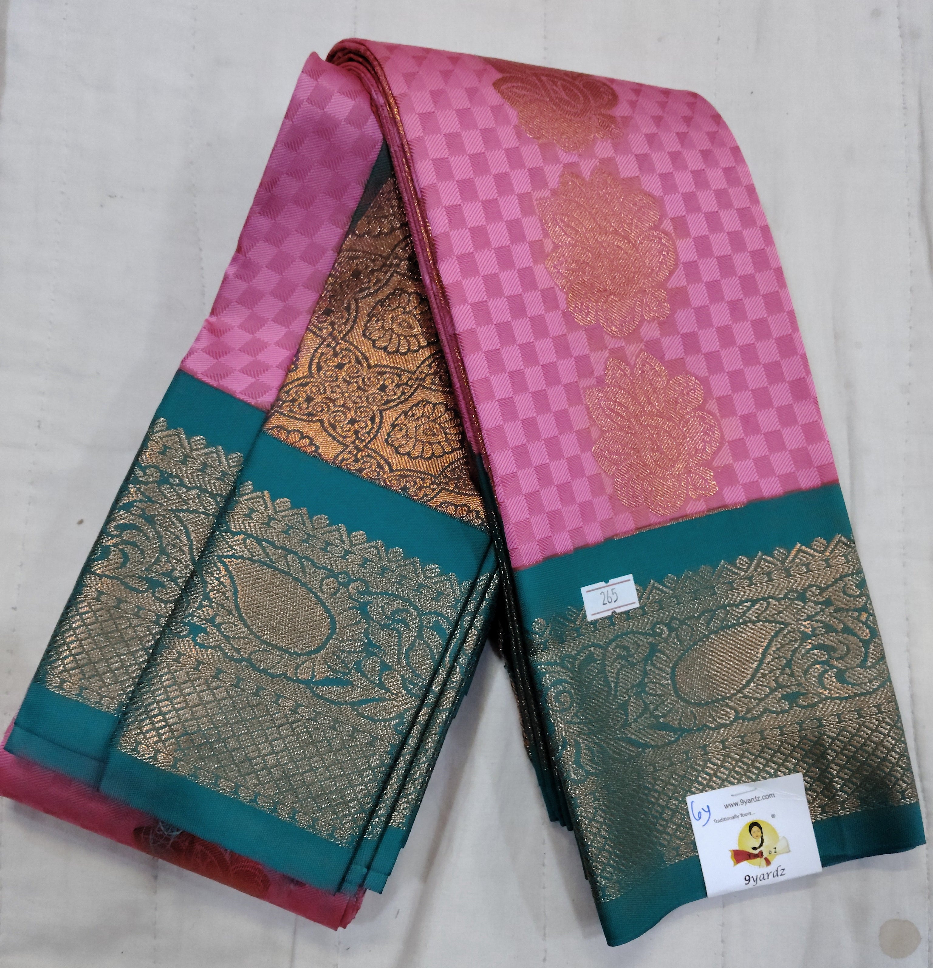 Art silk 6yardz sarees