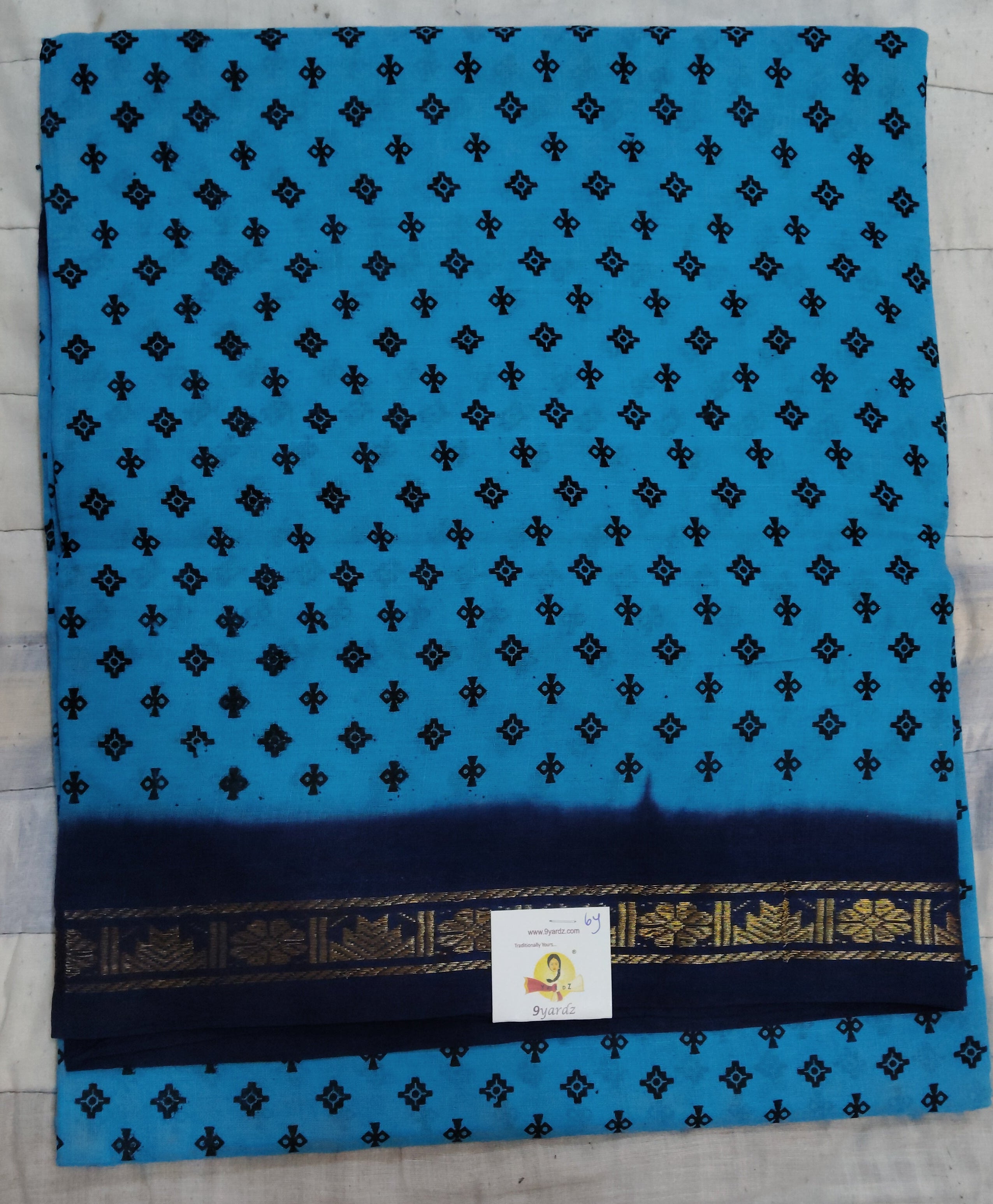 Sungudi cotton 6 yards