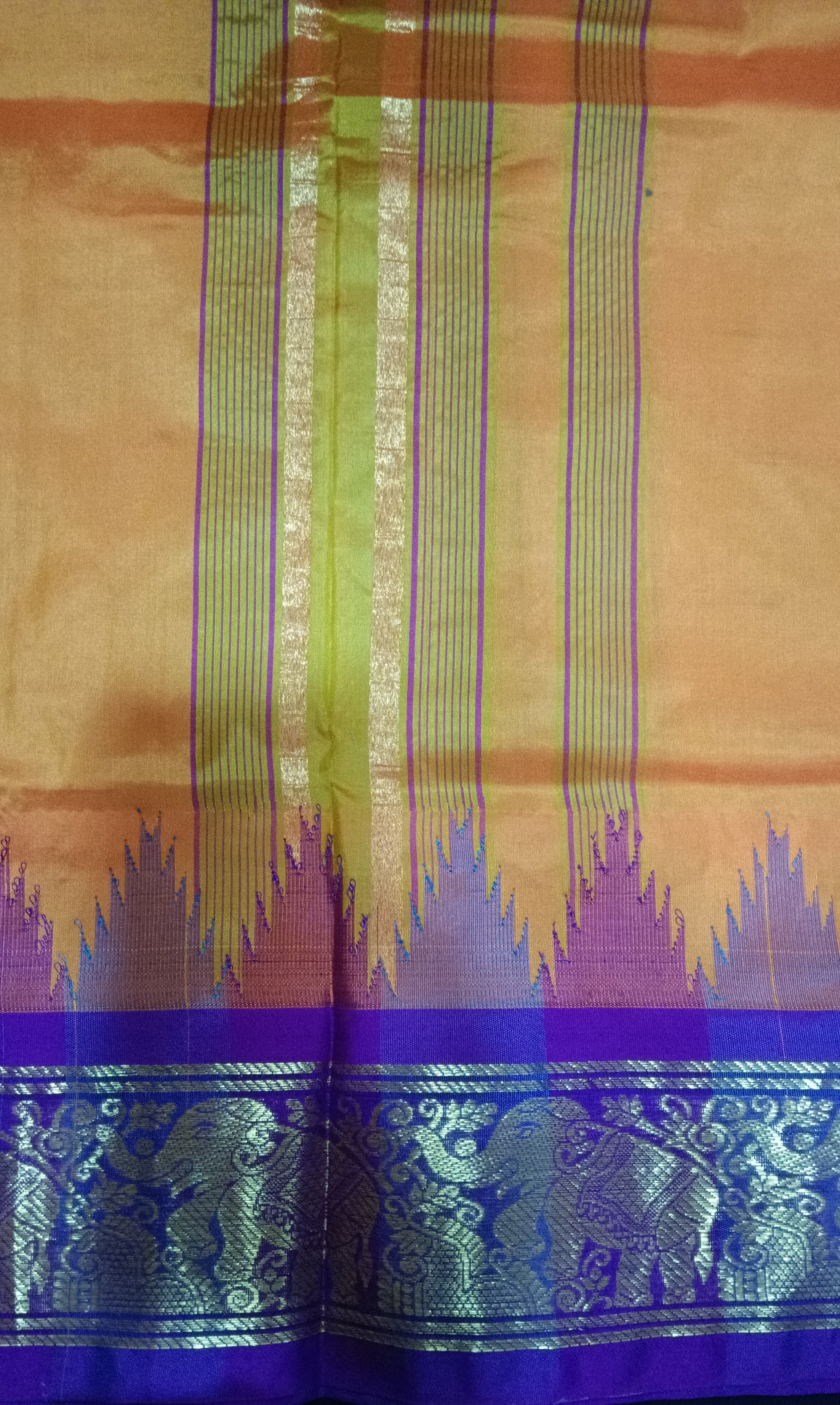 Pure silk Dhoti 6muzham Thalambhu