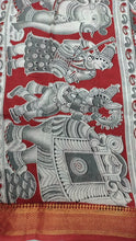 Load image into Gallery viewer, Kalamkari Silk 6yardz