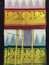 Load image into Gallery viewer, Pure cotton Muhurtham dhoti 9*5