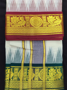 Pure cotton Muhurtham dhoti 9*5