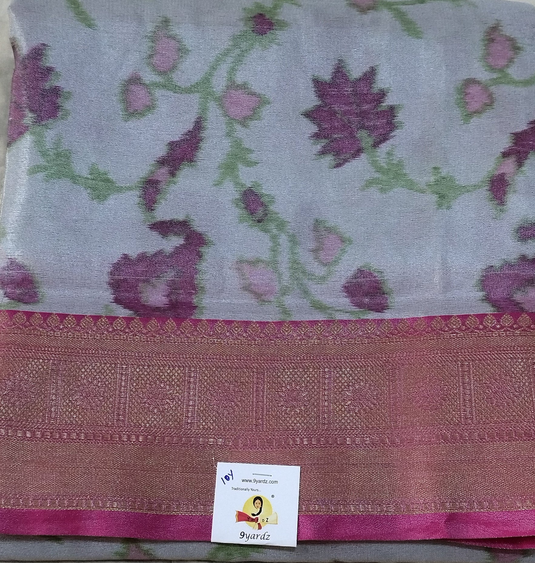 Ikkat semi silk madisar