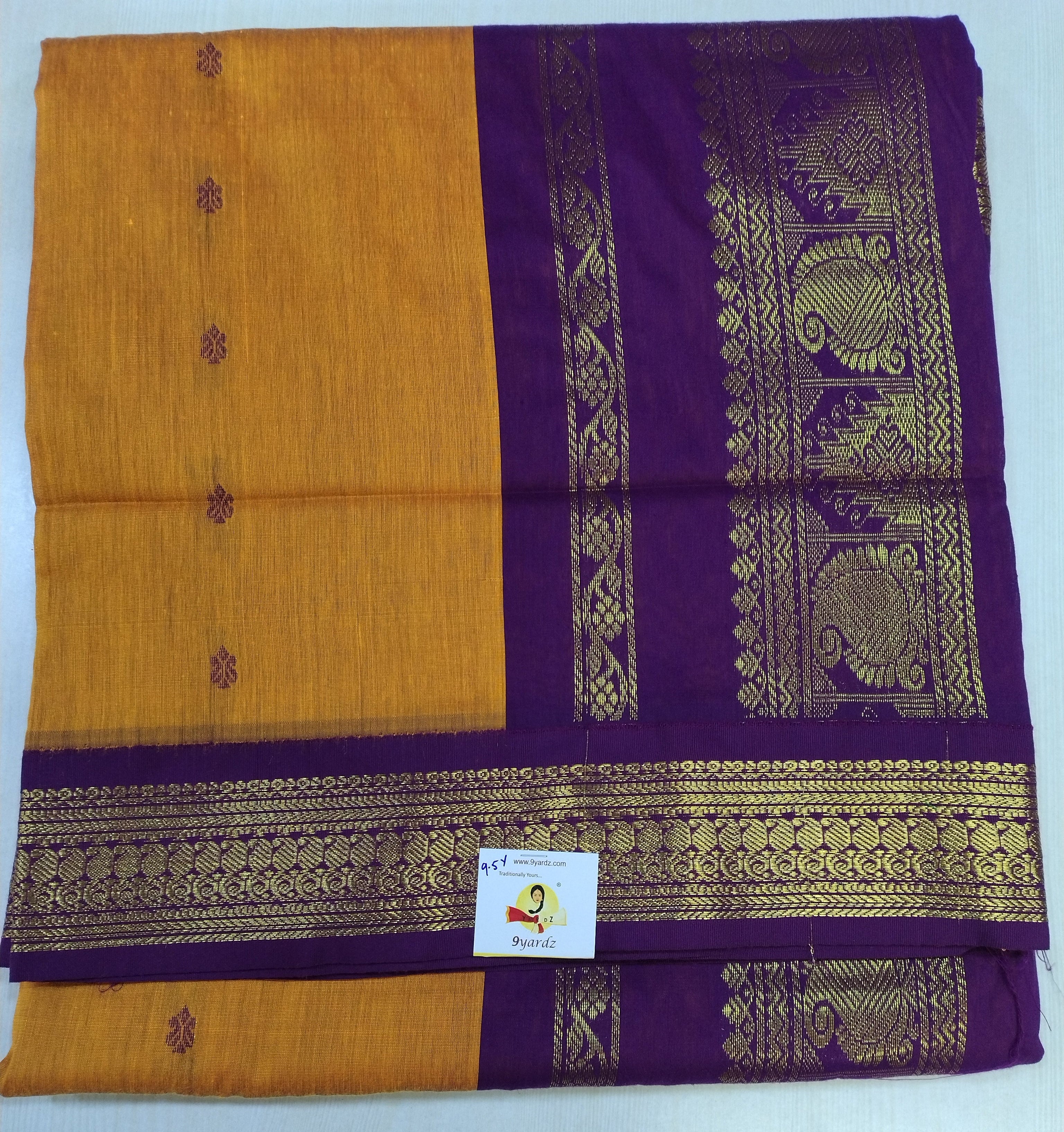 Kalyani Cotton  9.5 yardz