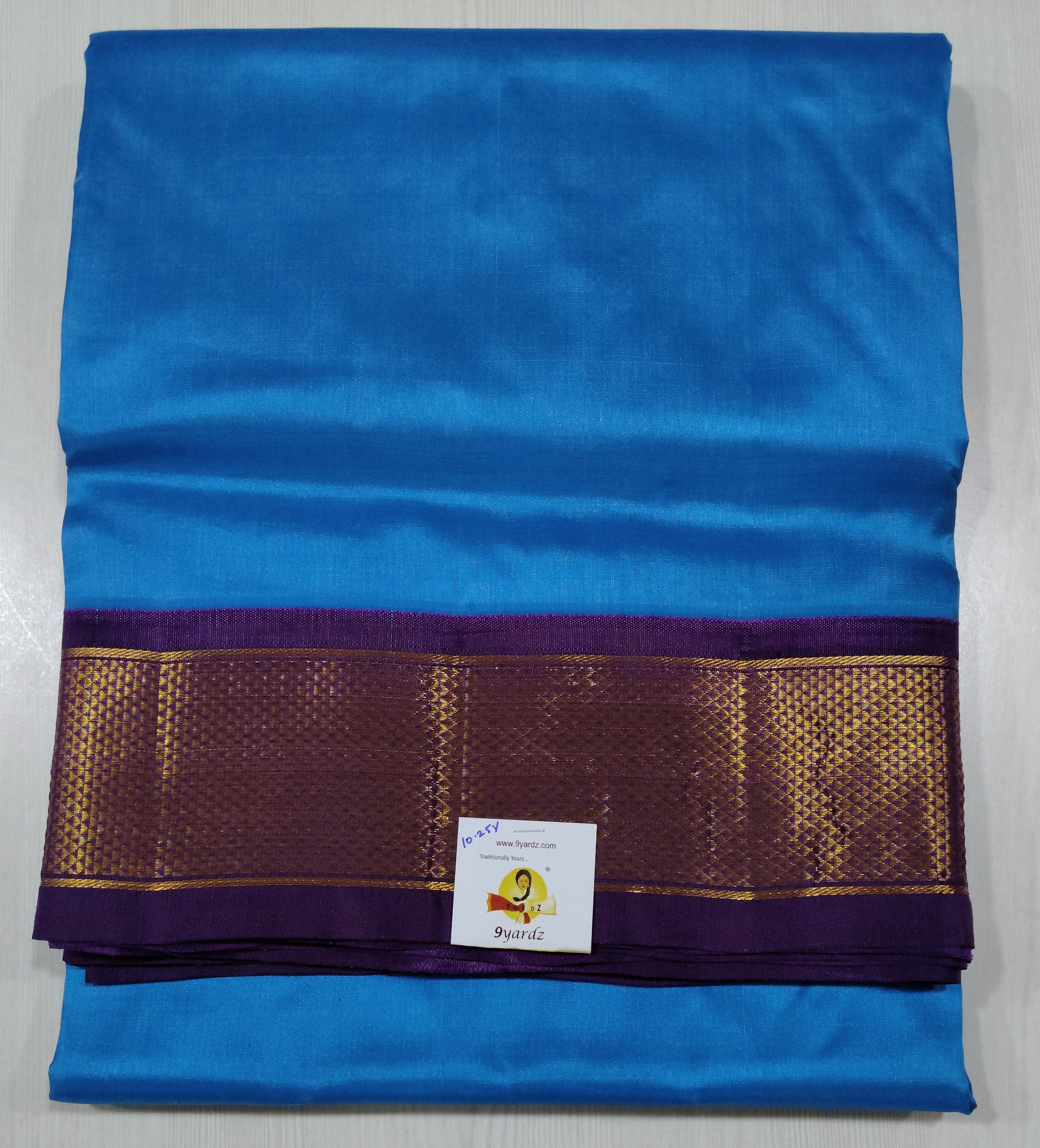 Pure silk 10.25yardz