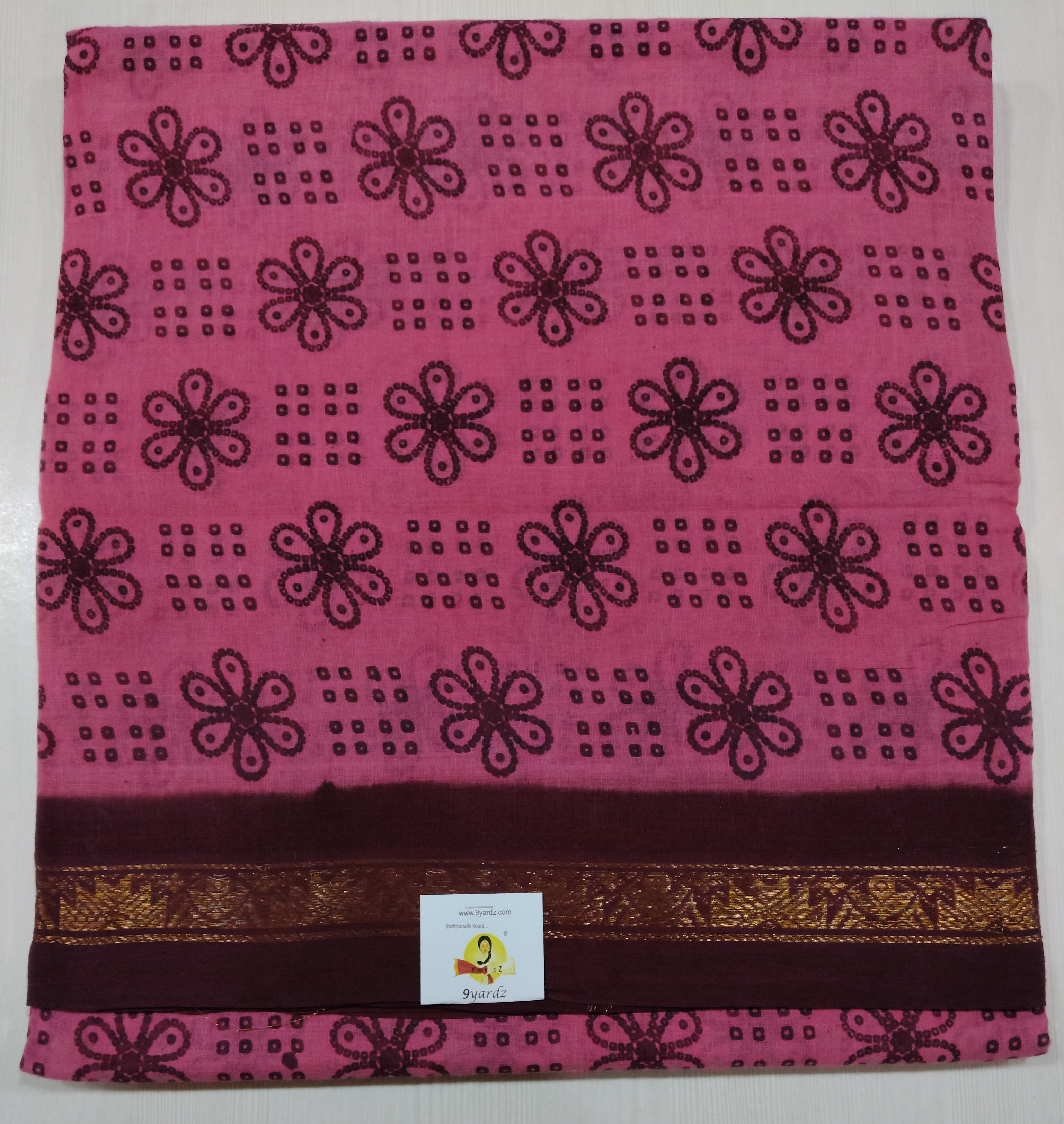 Sungudi cotton 6 yards