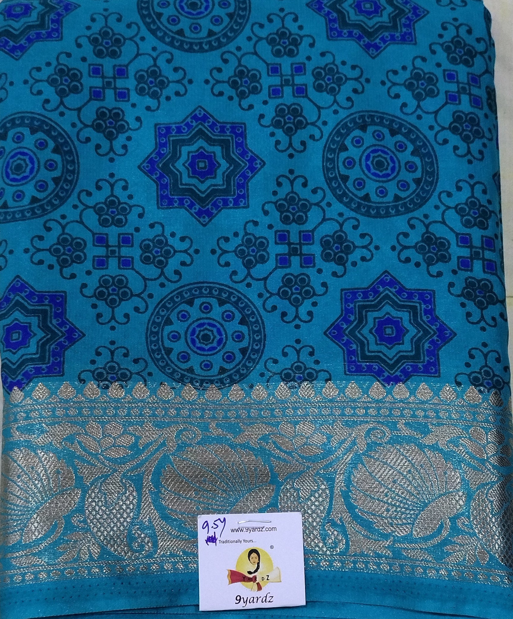 Printed Silk 9.5yards