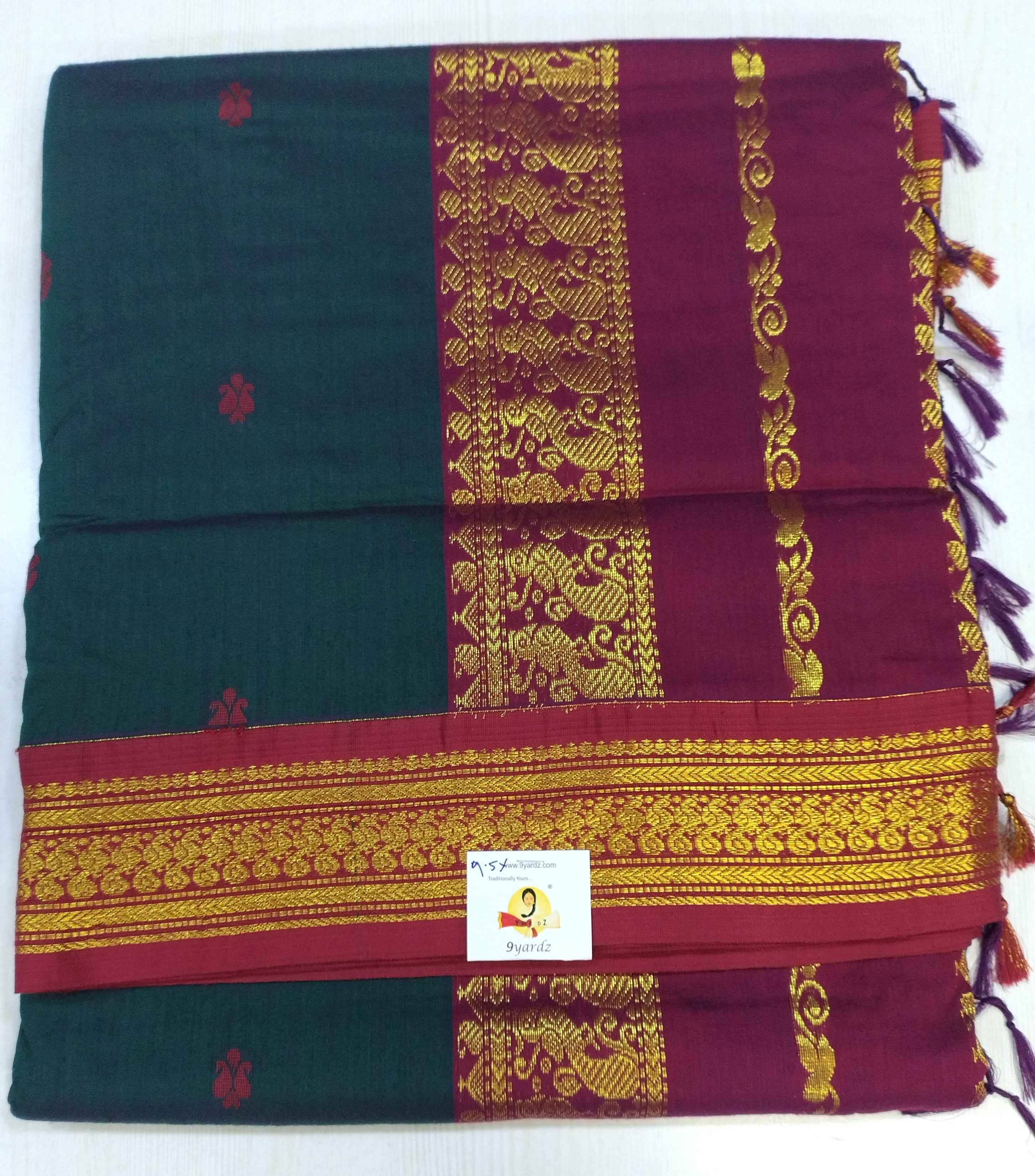 Kalyani Cotton  9.5 yardz