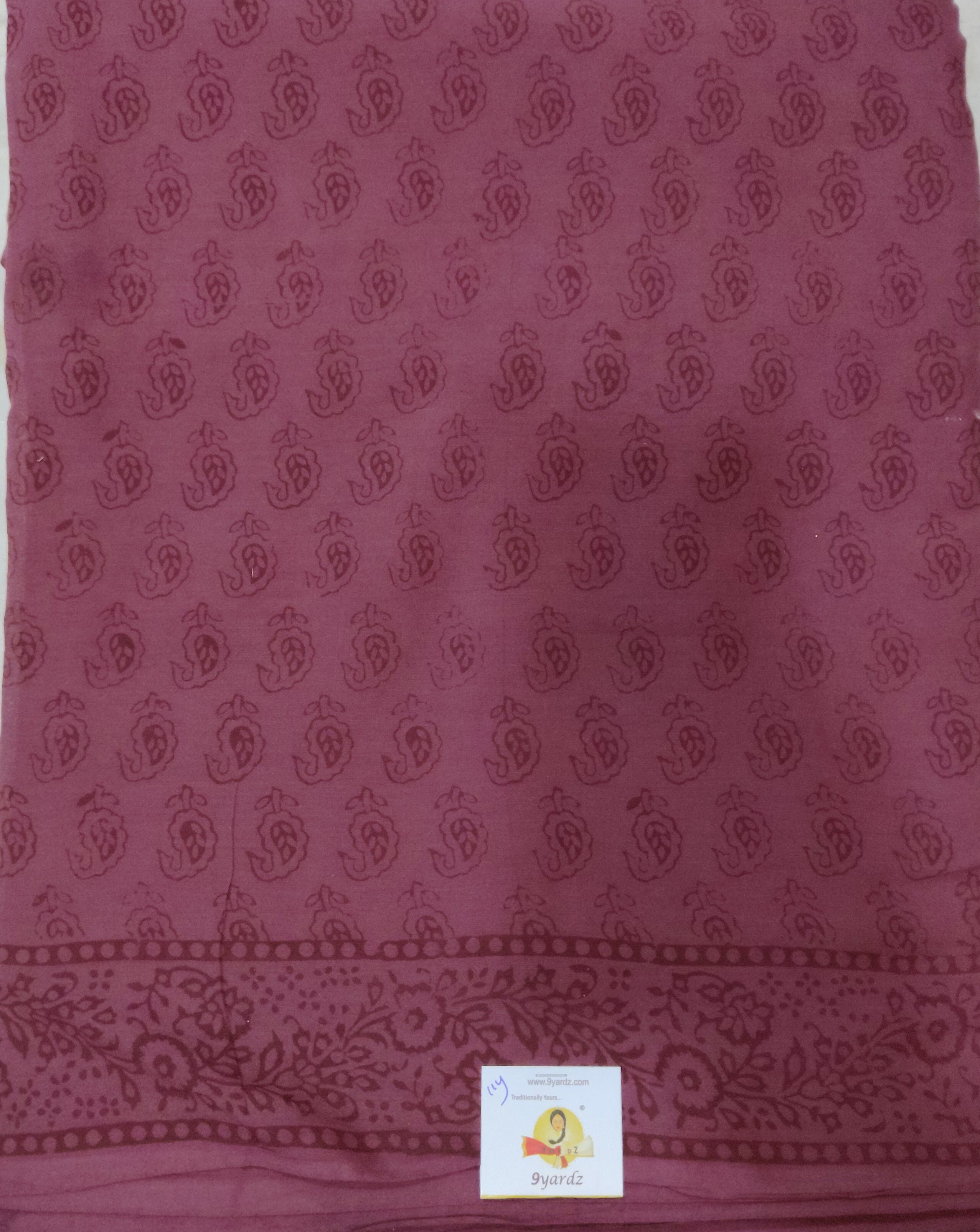 Baag/soft cotton Madisar 11 yards