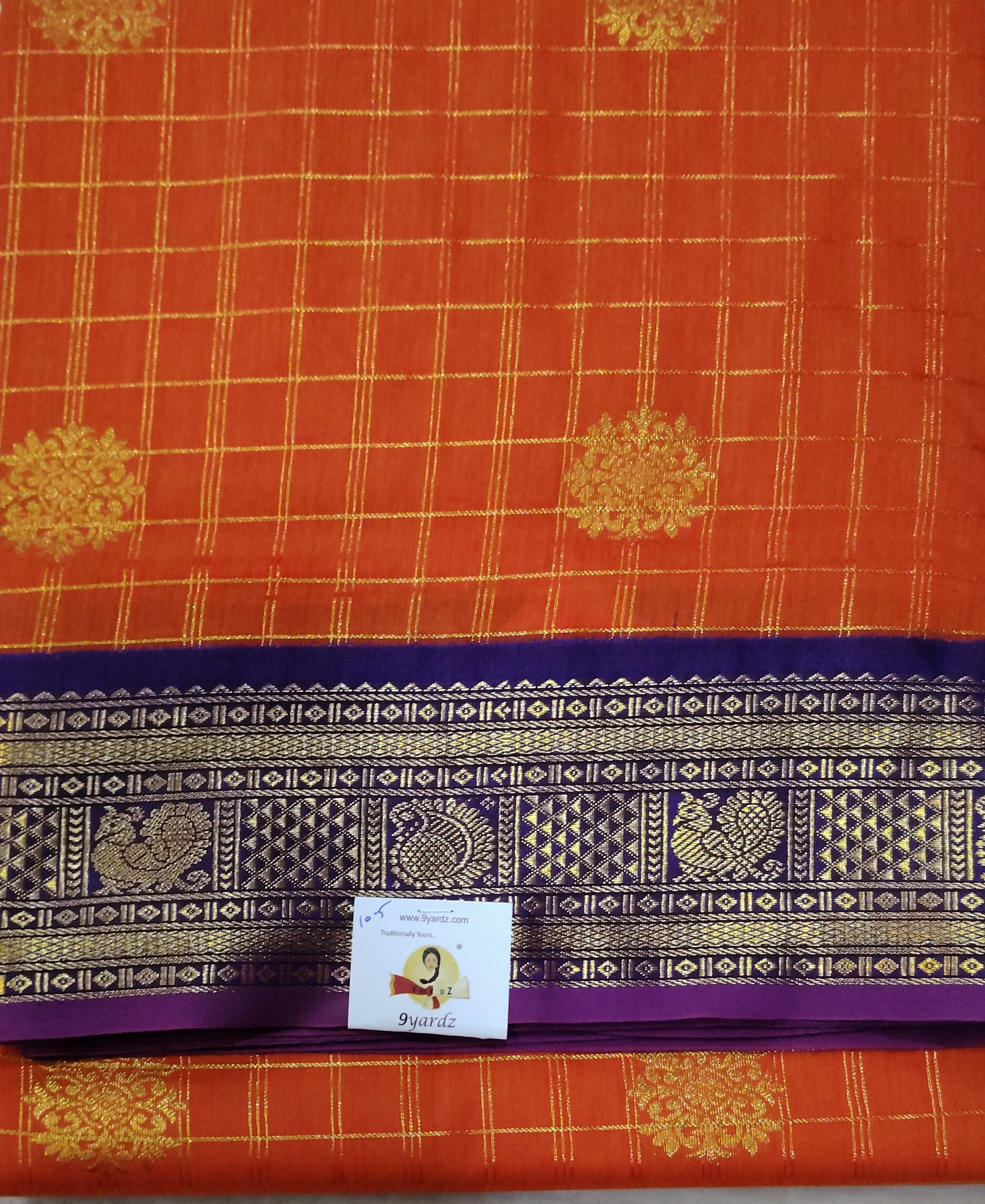Akshaya cotton 10.25 yards madisar