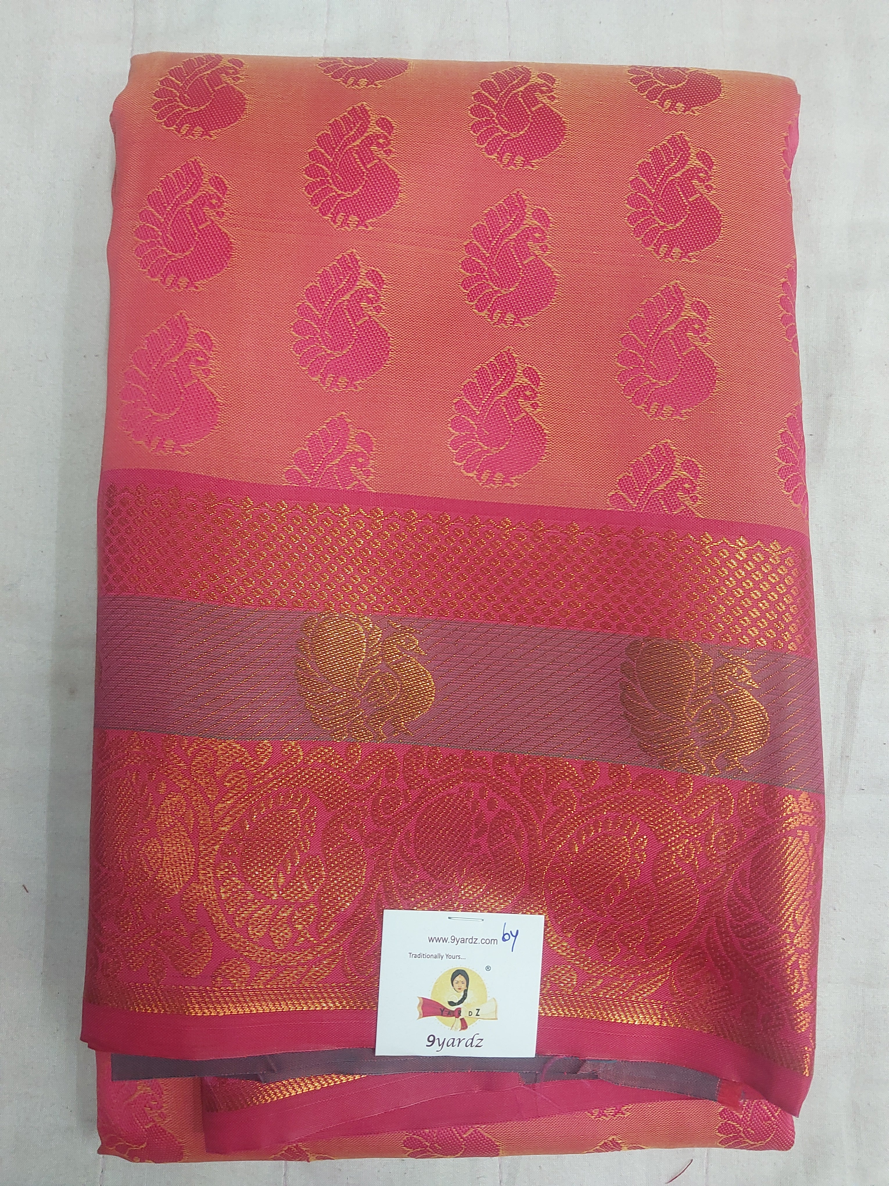 Rich poly Silk 6yardz