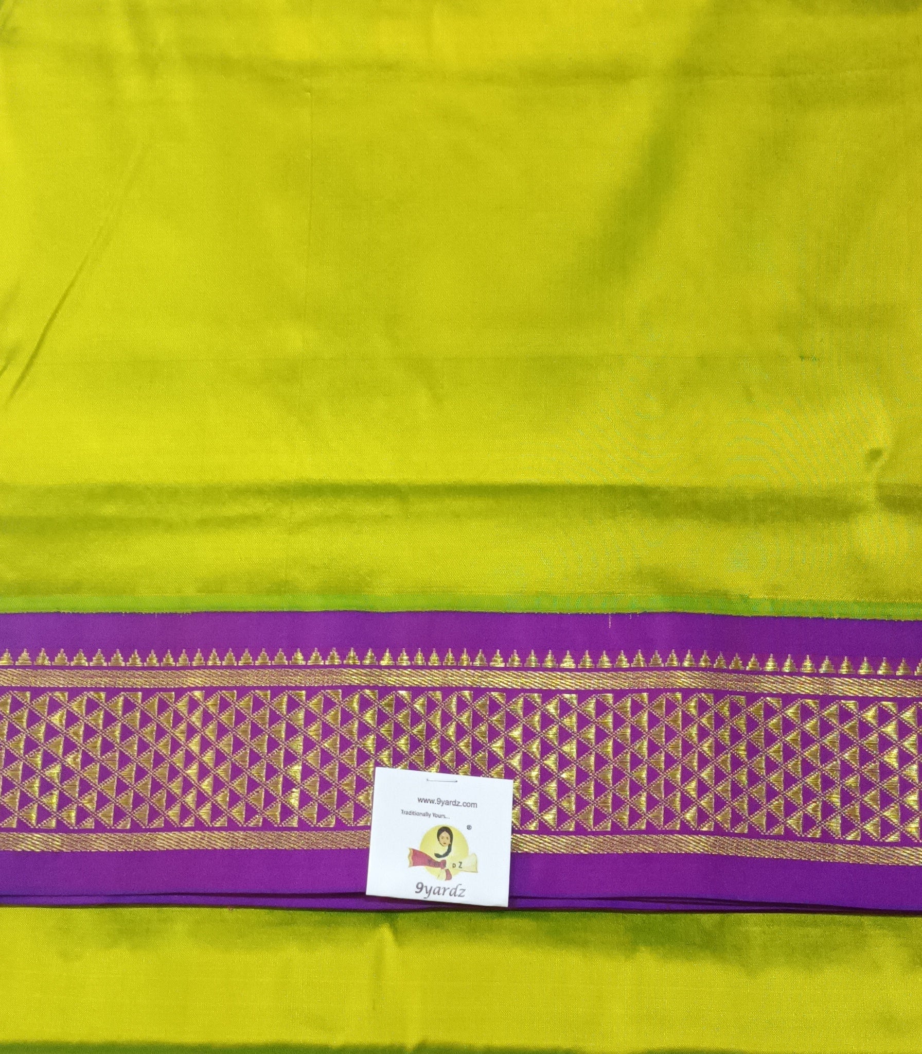 Pure silk madisar 10.5yards