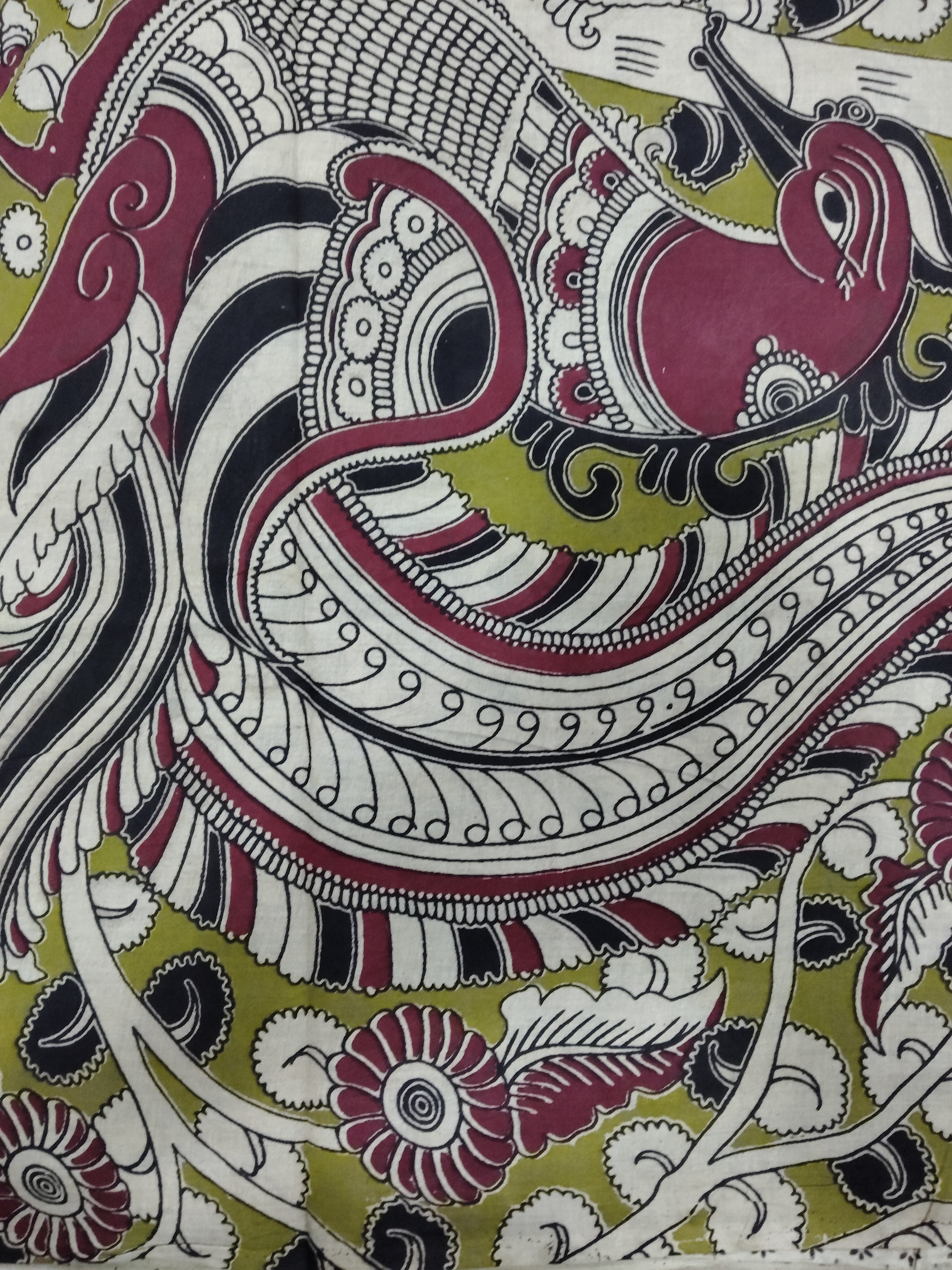Kalamkari cotton 6yardz