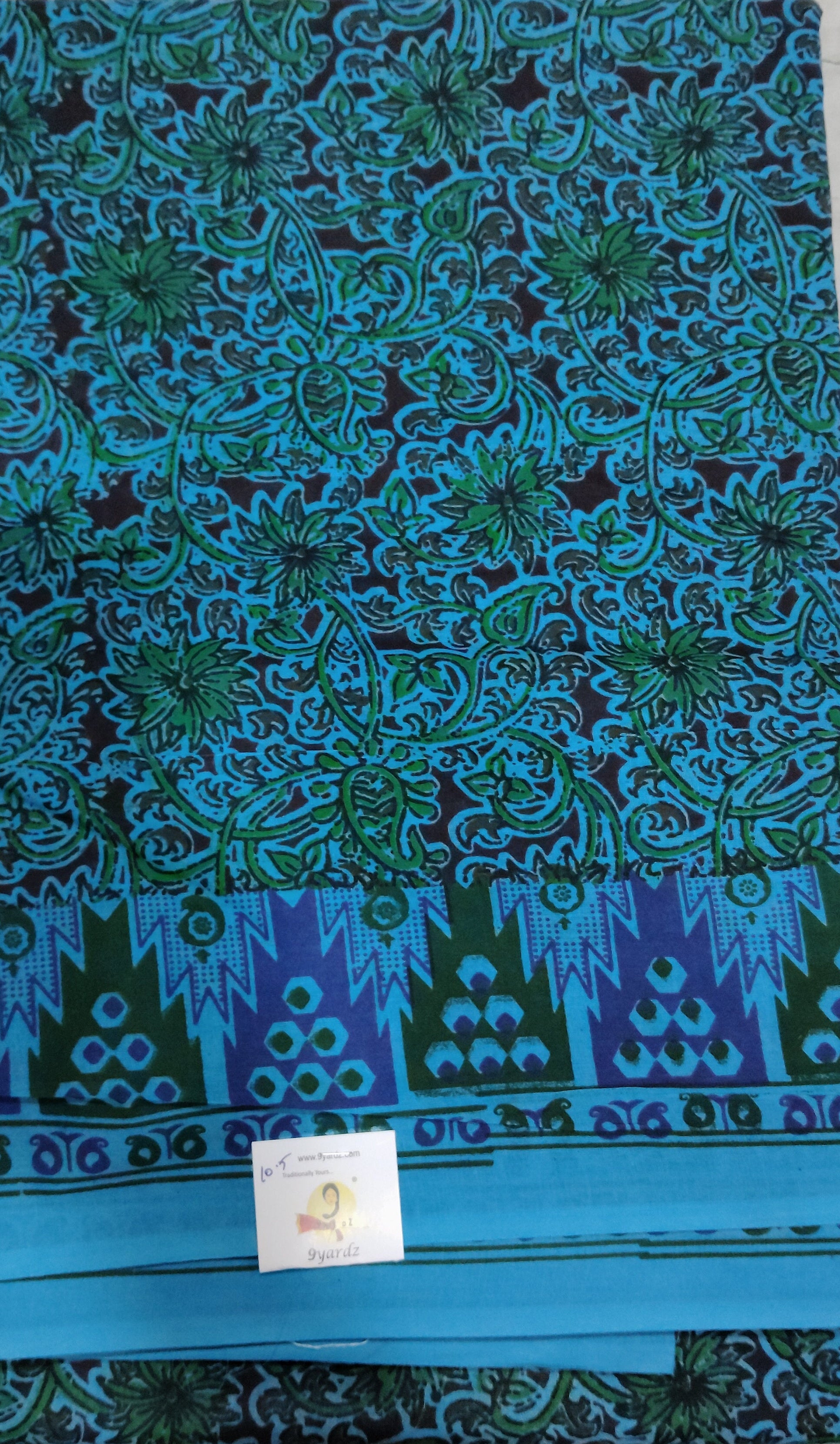 Erode cotton 10.5 yards Madida