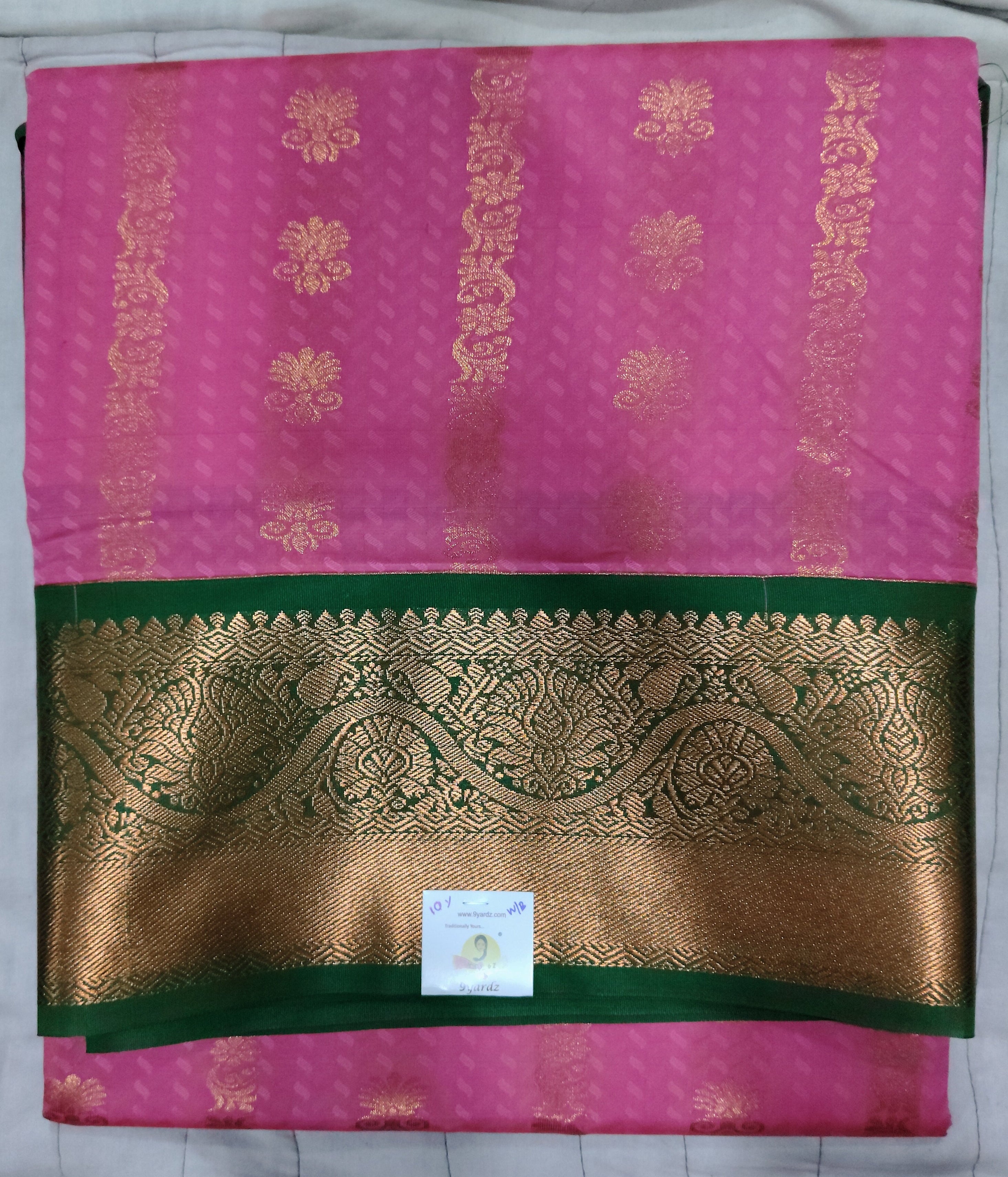 Ellampillai silk 10yards madisar plus blouse
