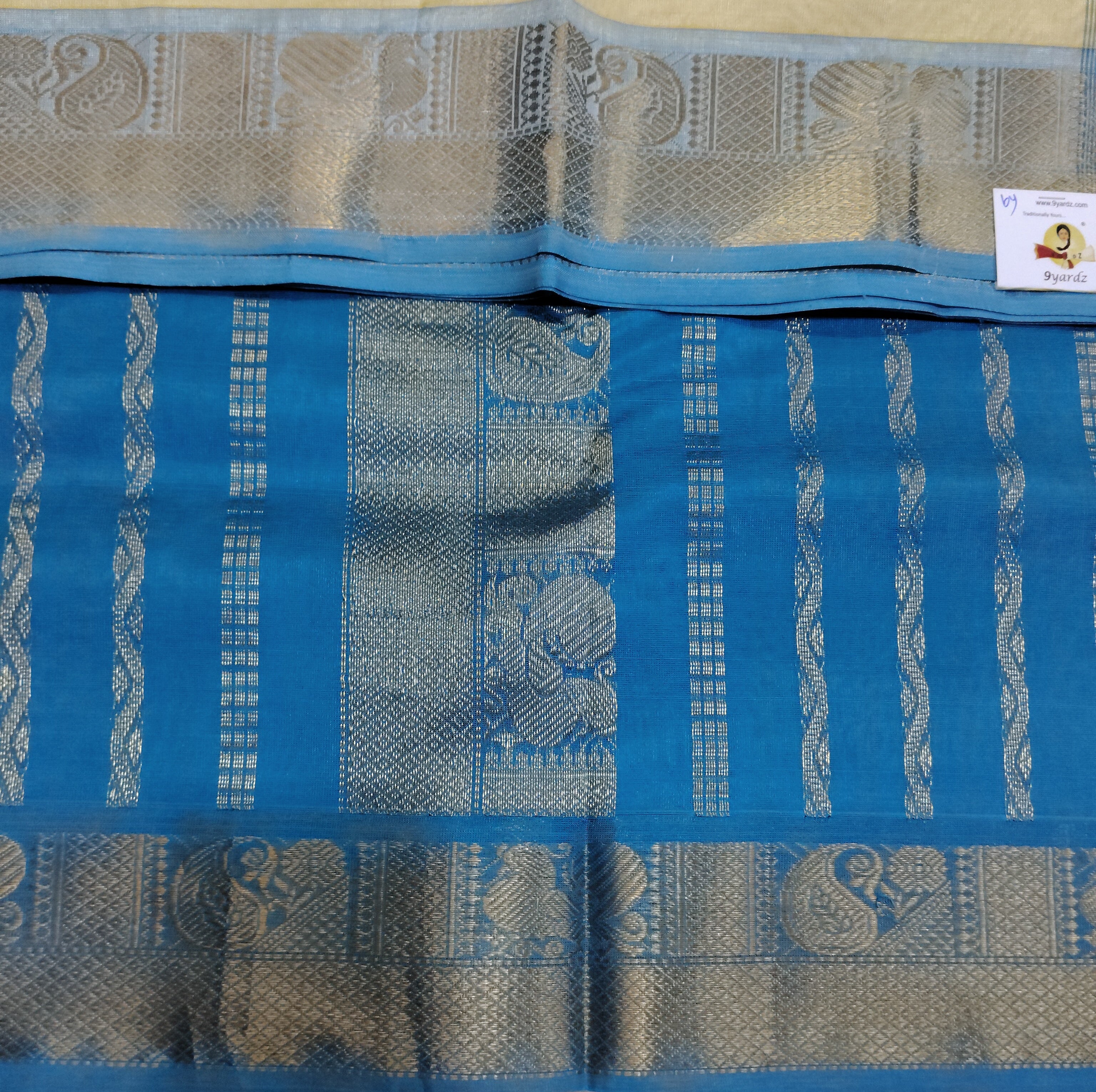 Pure silk cotton 6 yards