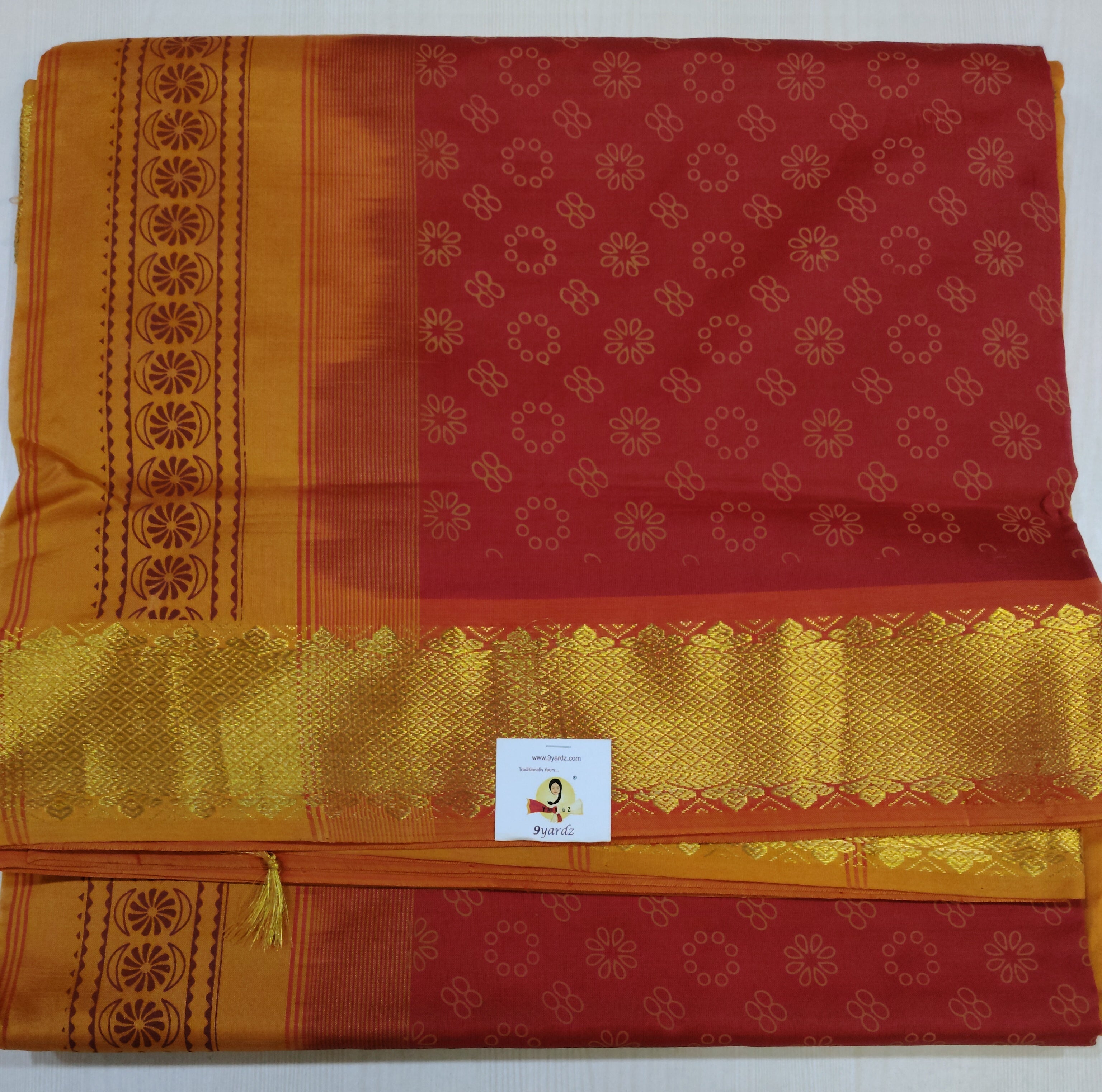 Semi Silk cotton printed Madisar
