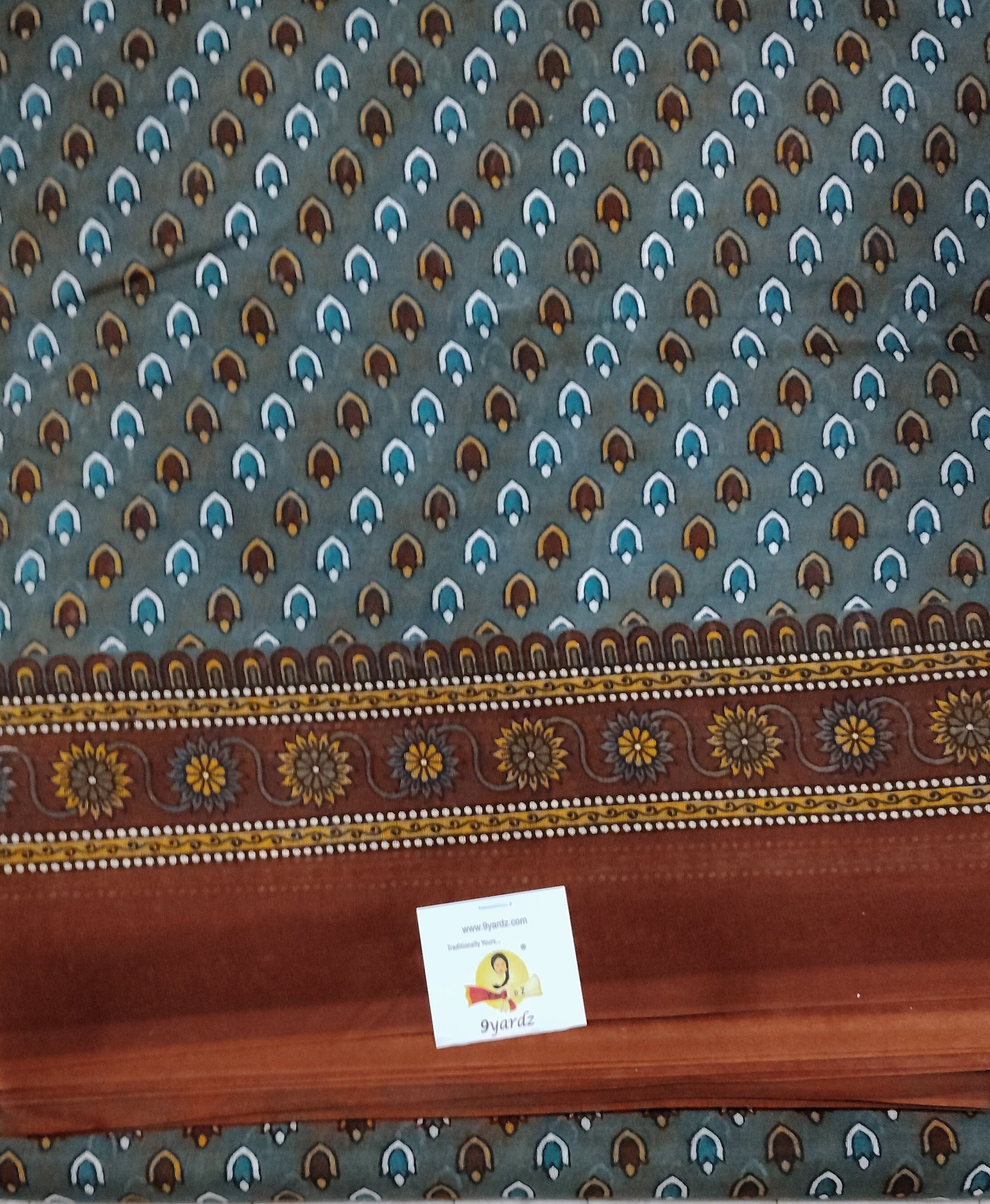 Erode cotton 10.5 yards Madisar