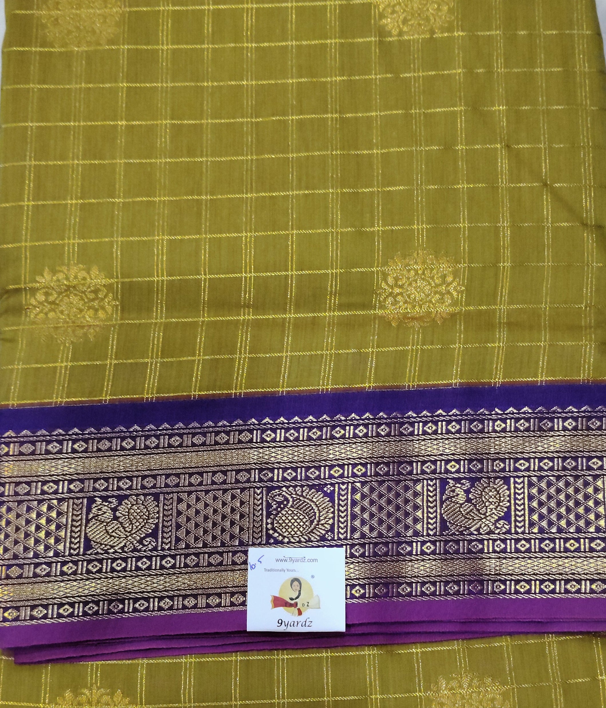 Akshaya cotton 10.25 yards madisar