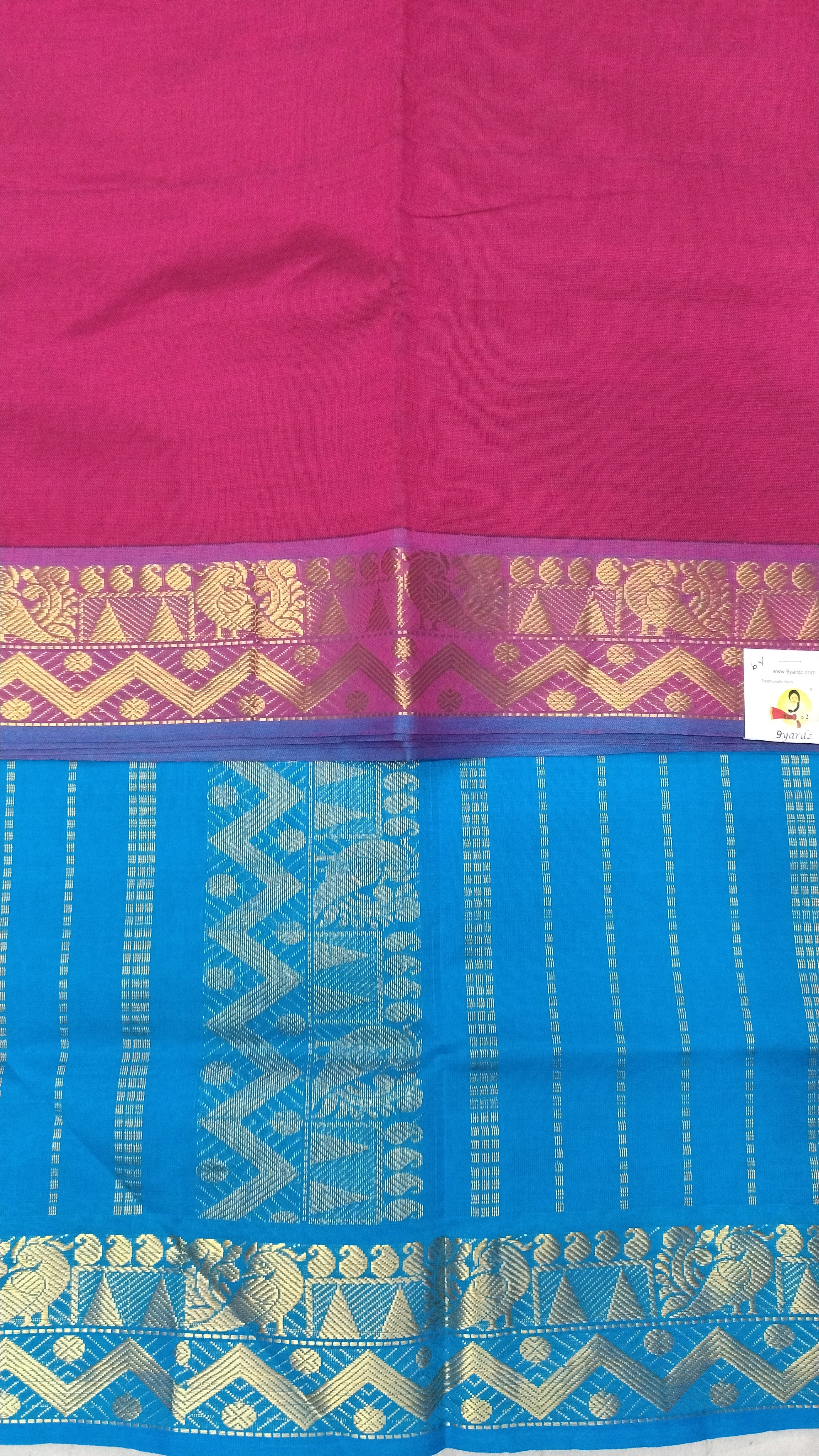 Semi silk Embossed 6Yards
