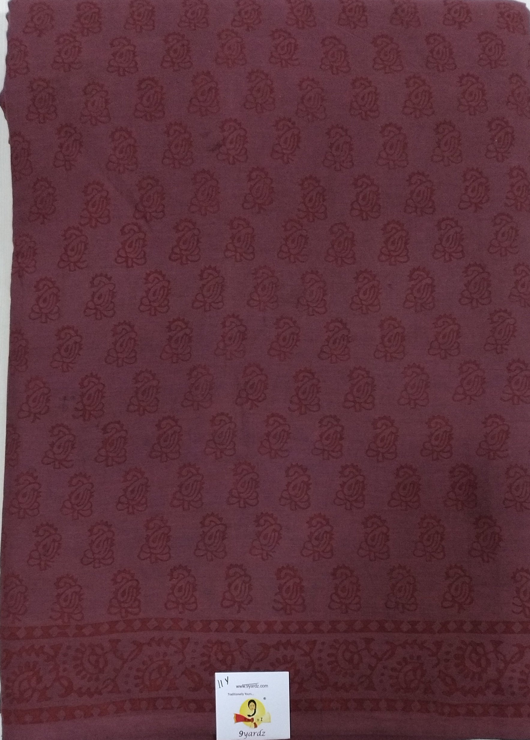 Baag/soft cotton Madisar 11 yards