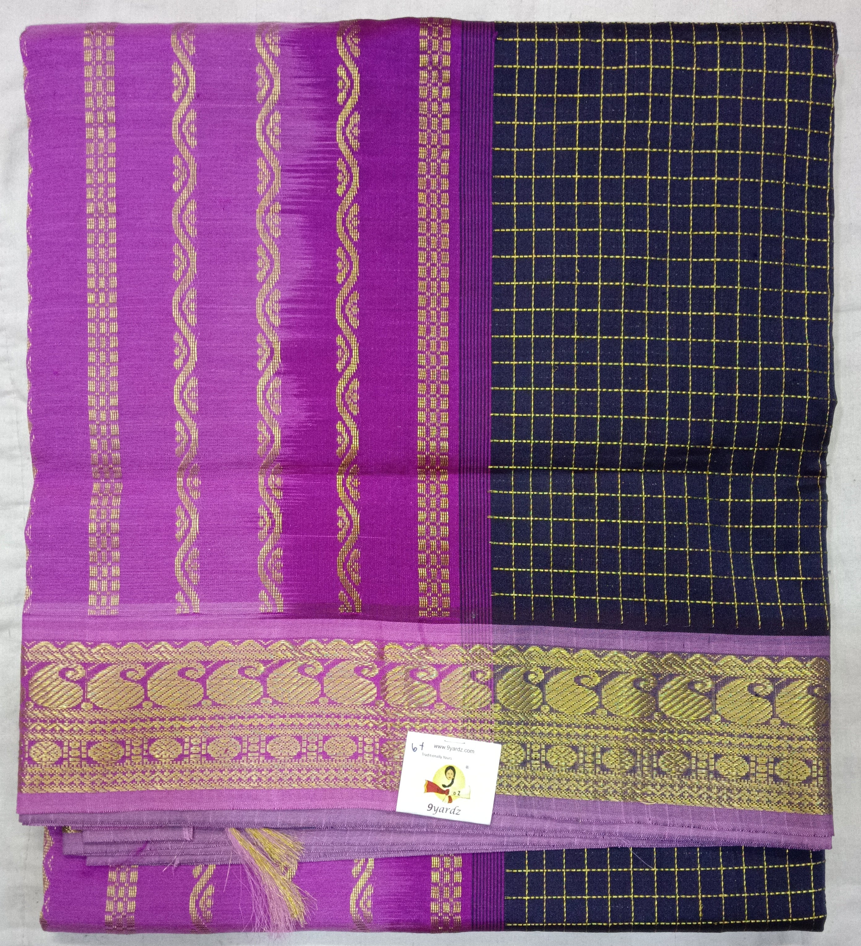 Semi silk 6Yards