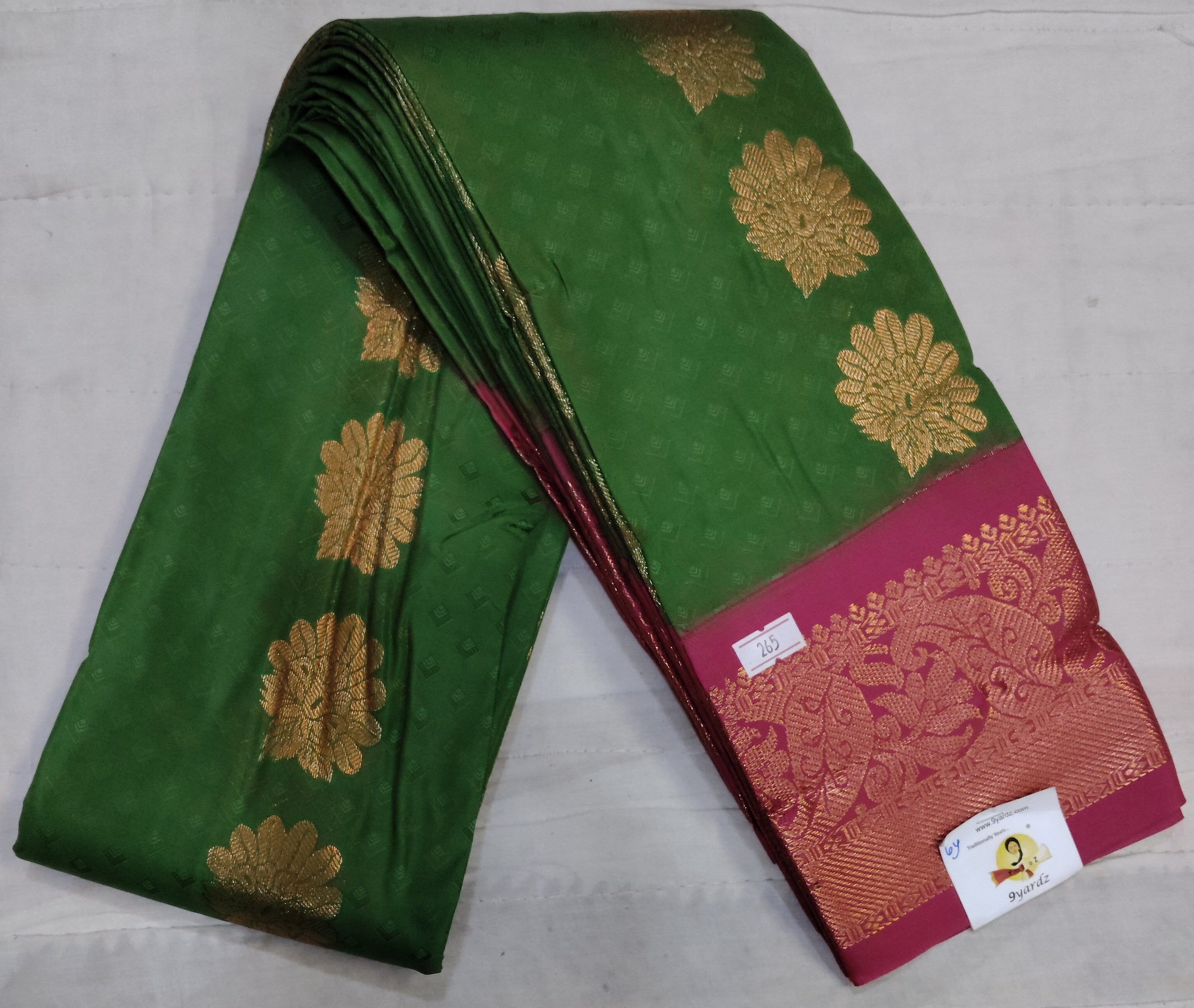 Art silk 6yardz sarees