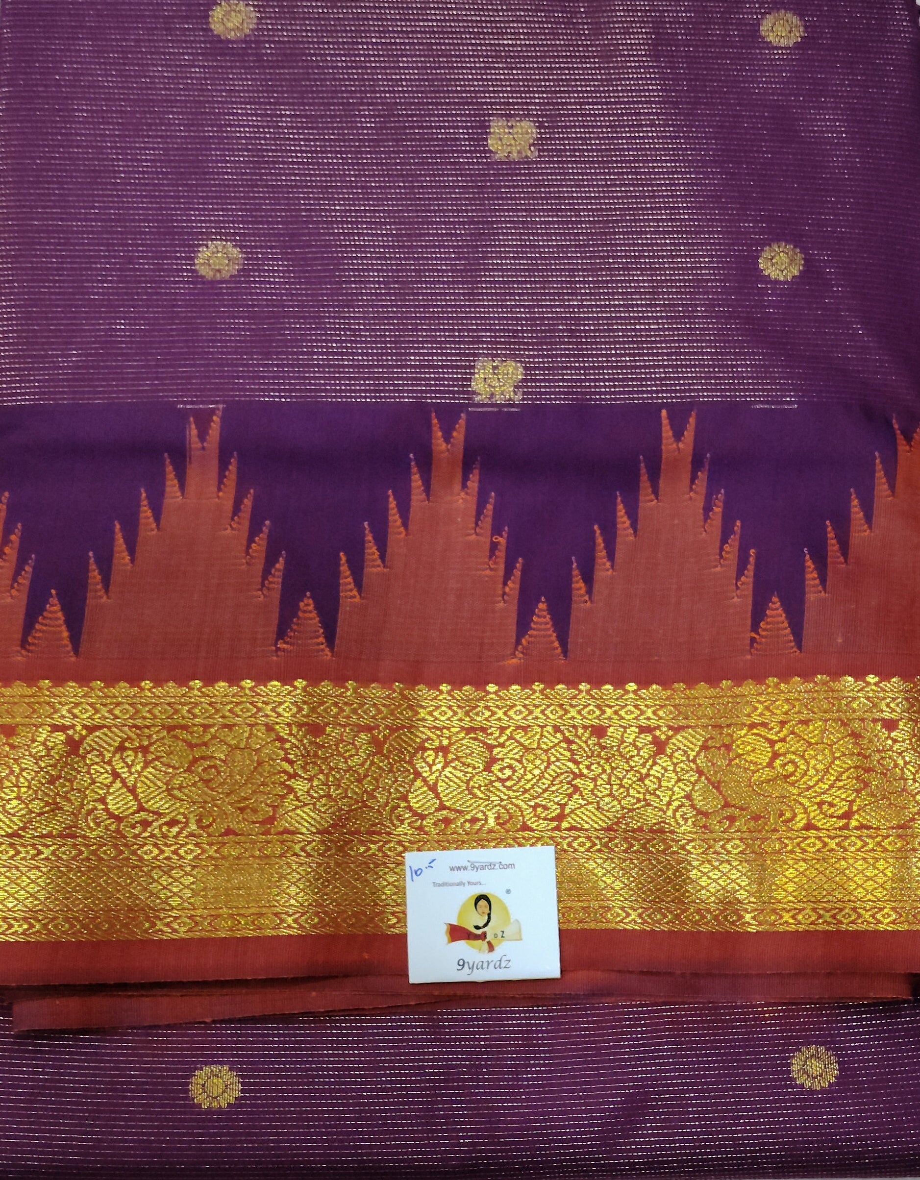 Akshaya cotton 10.25 yards madisar