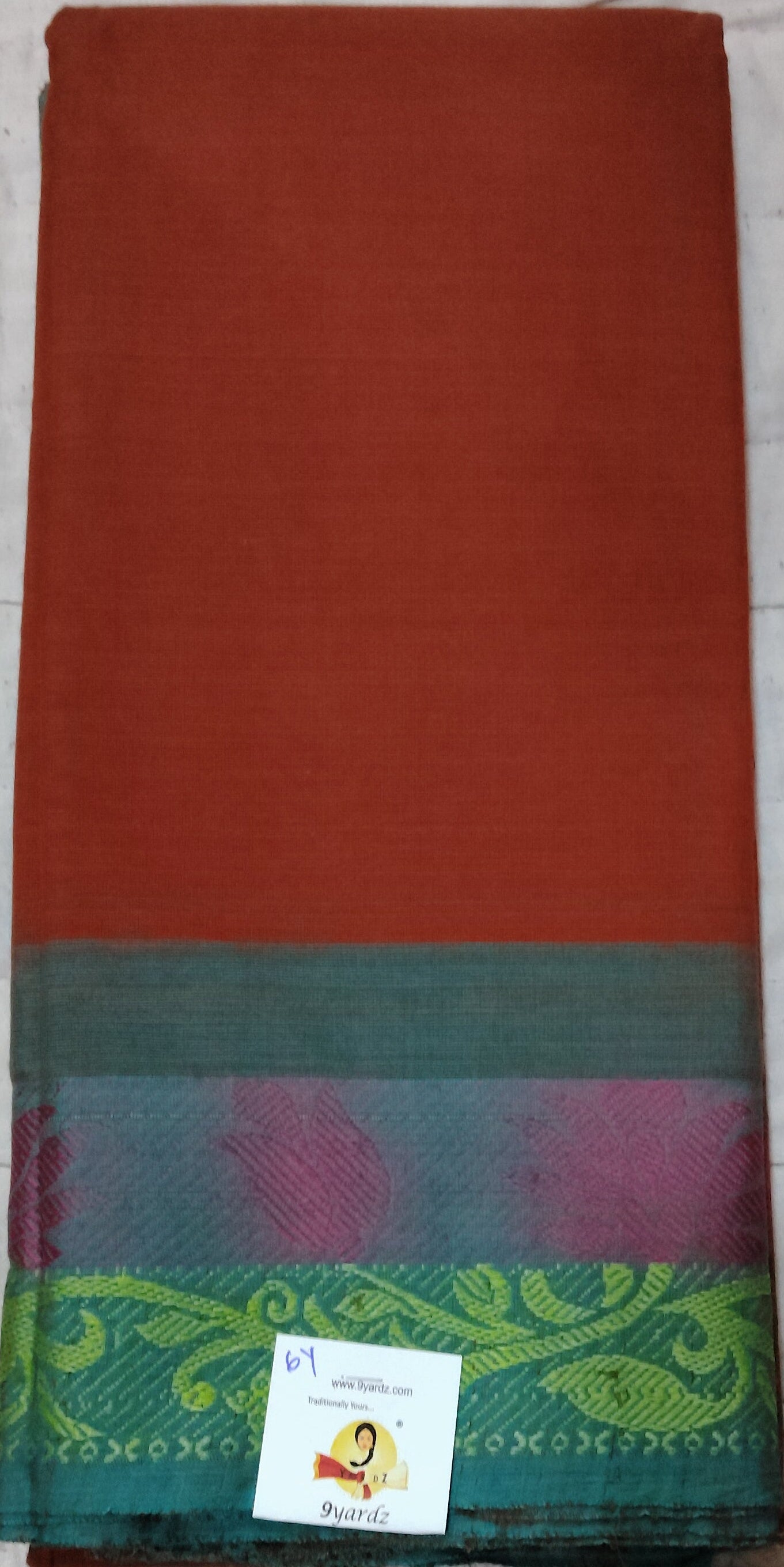 Chettinadu cotton 6 yardz