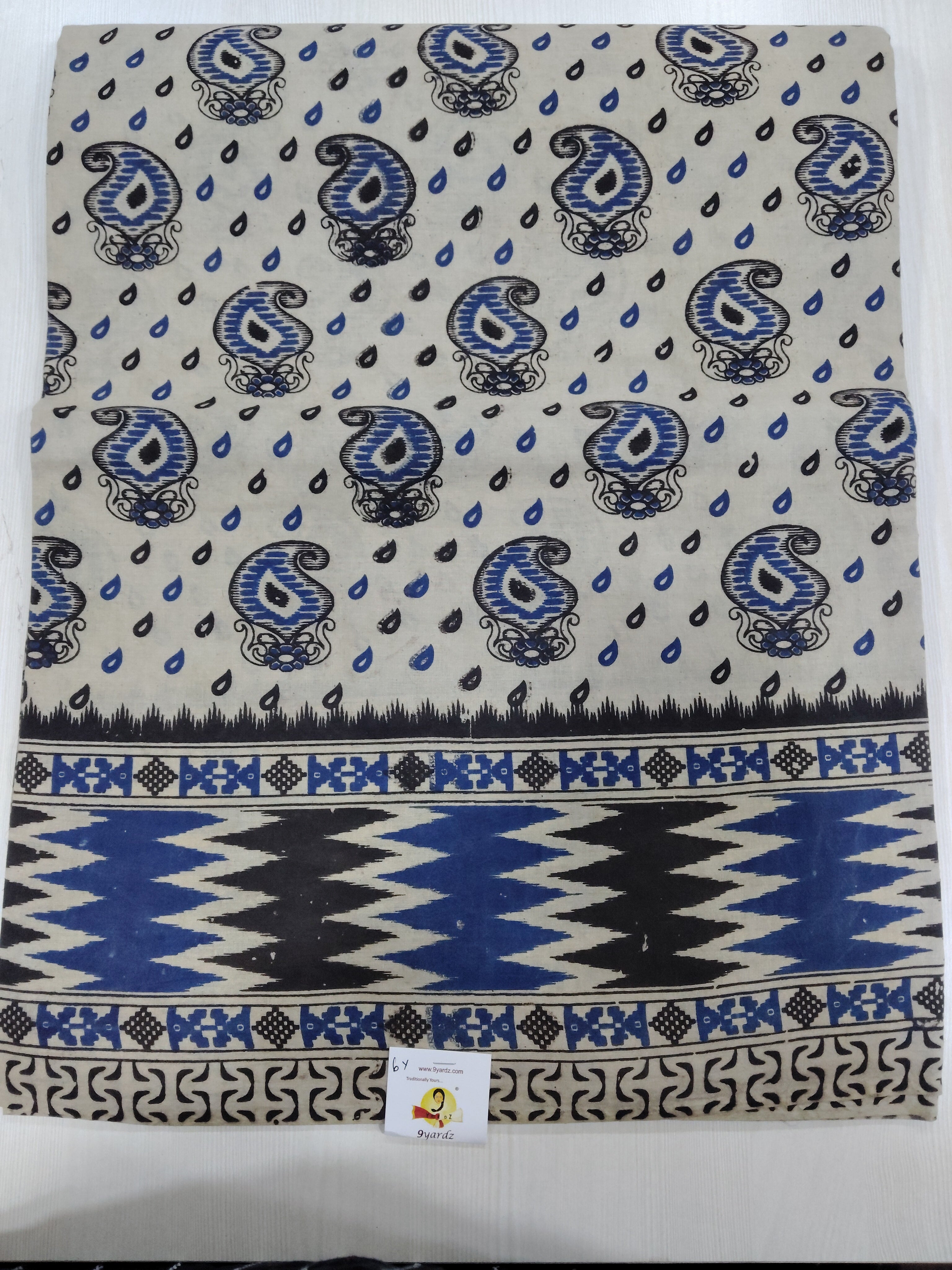 Kalamkari cotton 6yardz