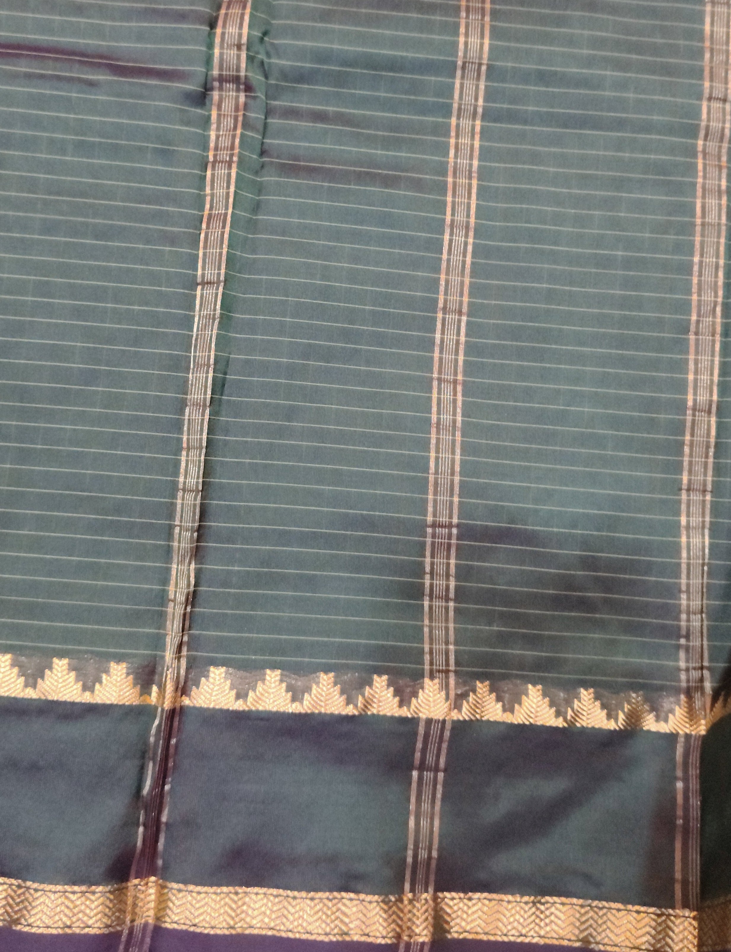 China silk checked 6Yards