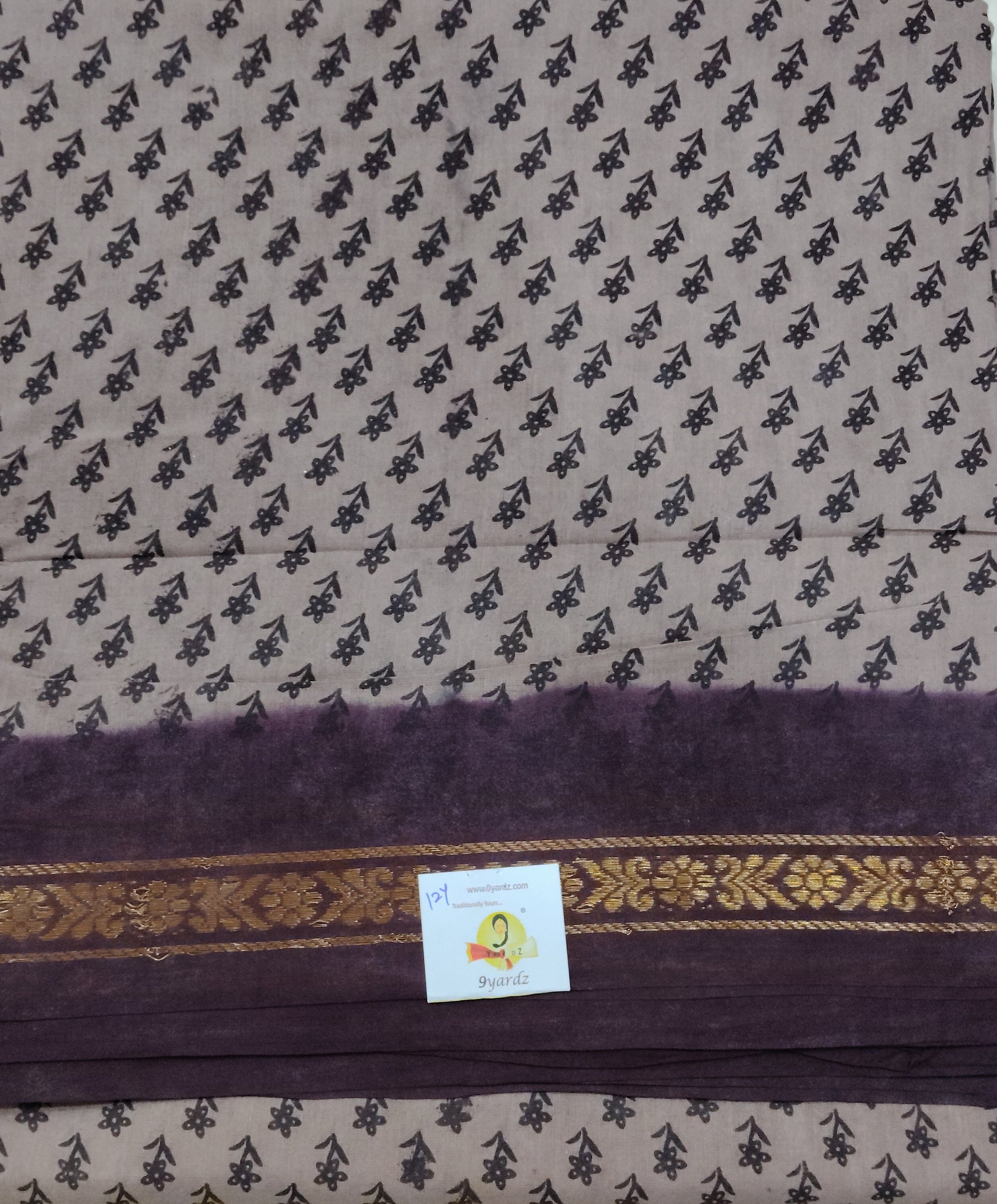 Sungudi cotton 12 yardz