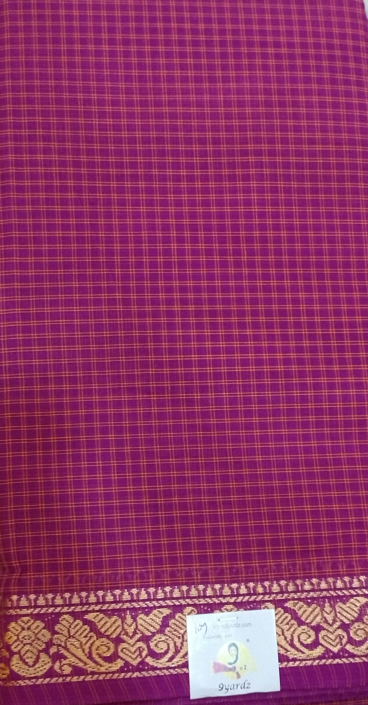 Chettinadu / Karaikudi cotton 10. yards madisar
